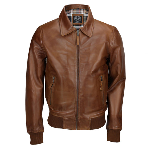 VESTE BOMBER CONIC BIKER AVEC COL