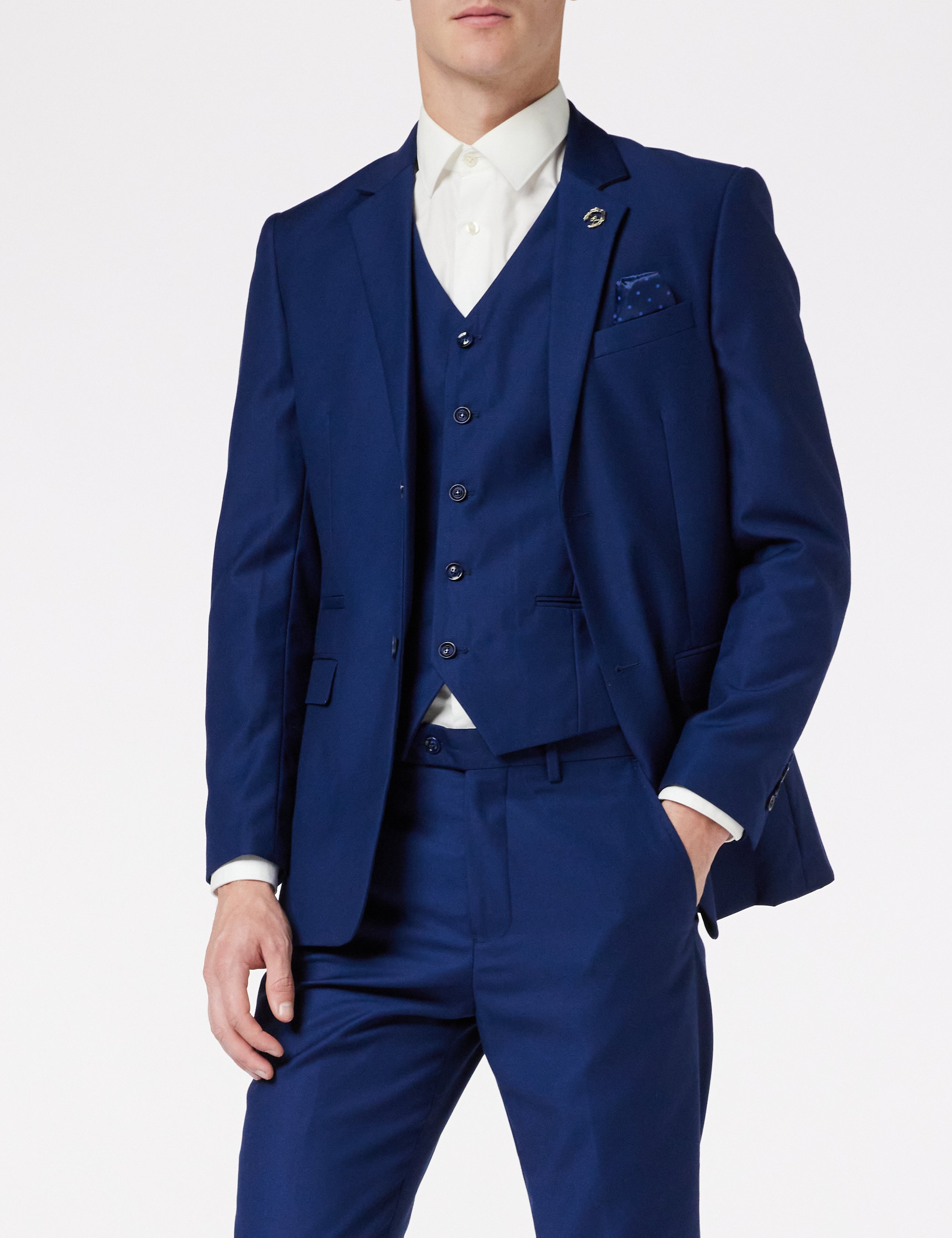 JROSS - Navy Business Formal Suit