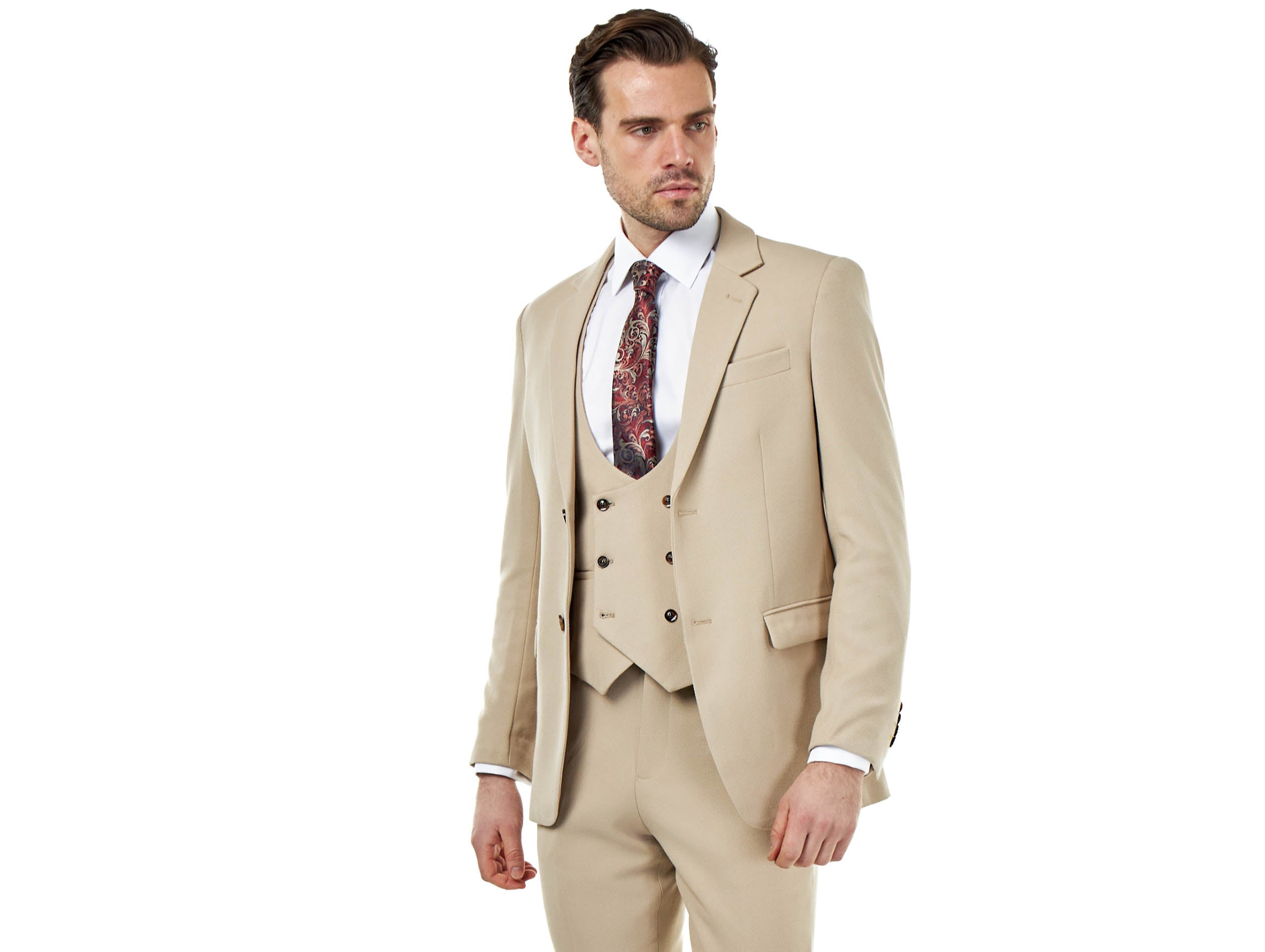 How to Wear and Style Beige Suits