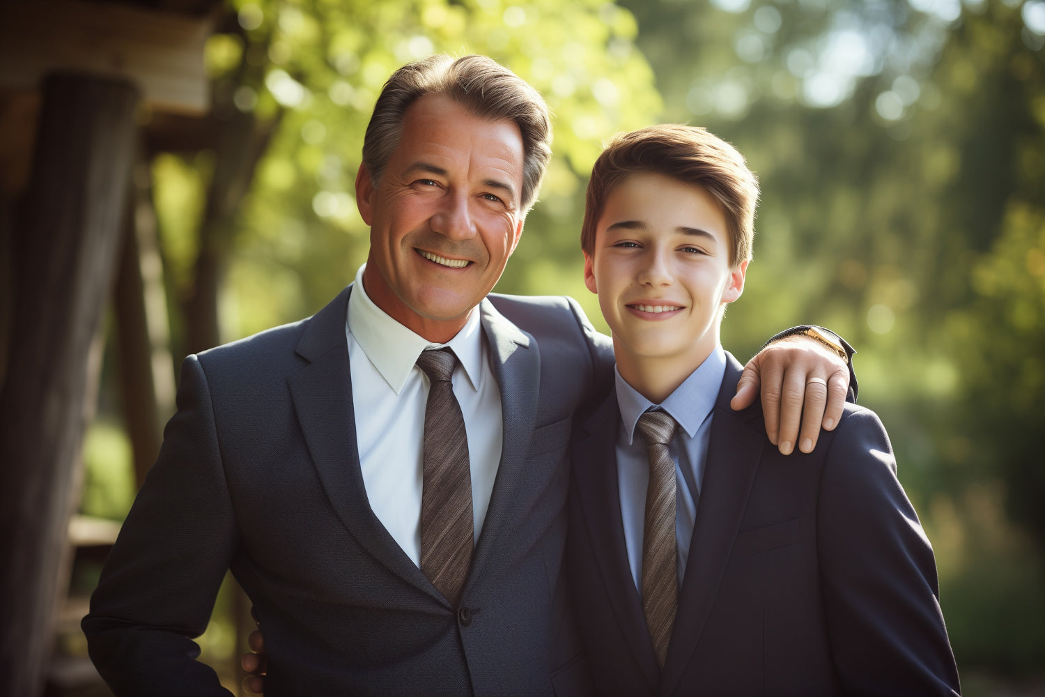 Twinning in Tailoring-Father Son Suits