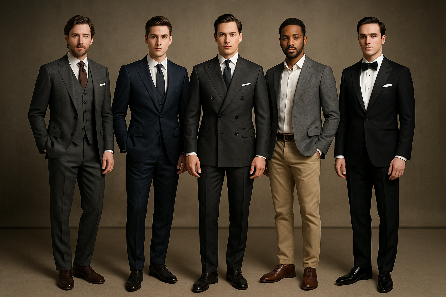 A Gentleman's Guide To The Best Suit Colours