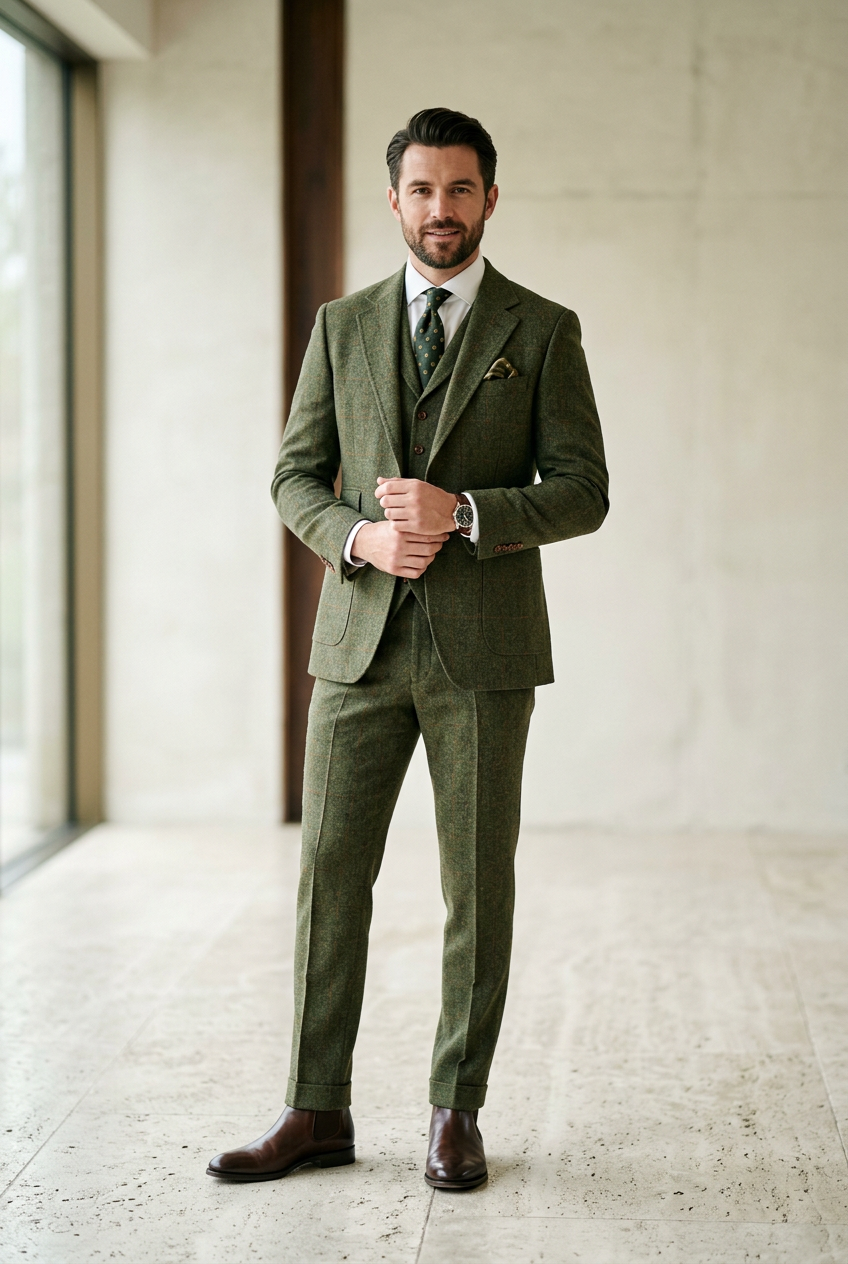 How to Wear a Tweed Jacket