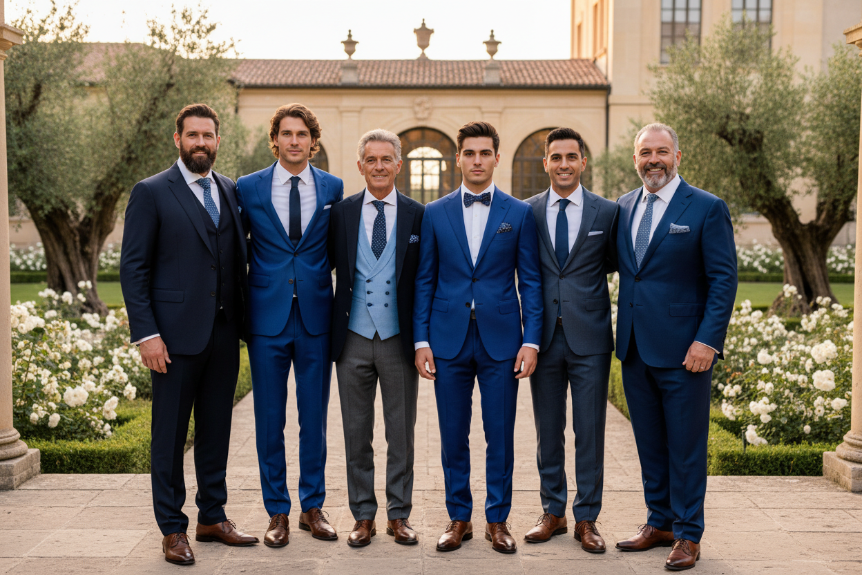 How to Wear and Style Navy and Blue Suits