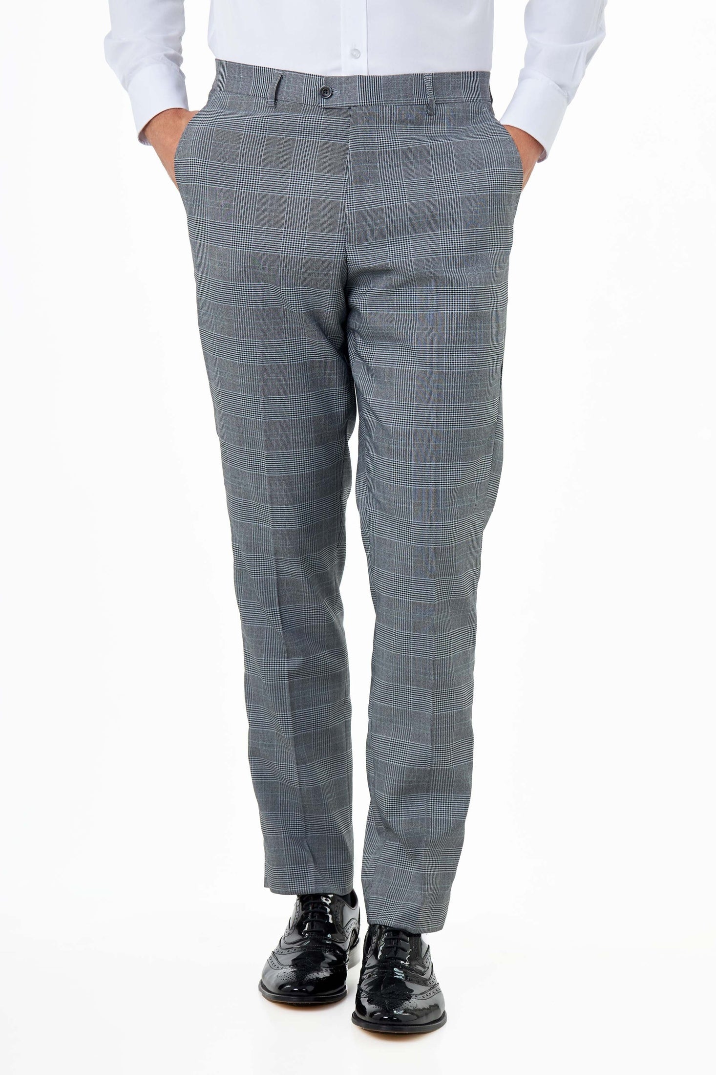 EKON - Prince of Wales Check Suit 3 Piece