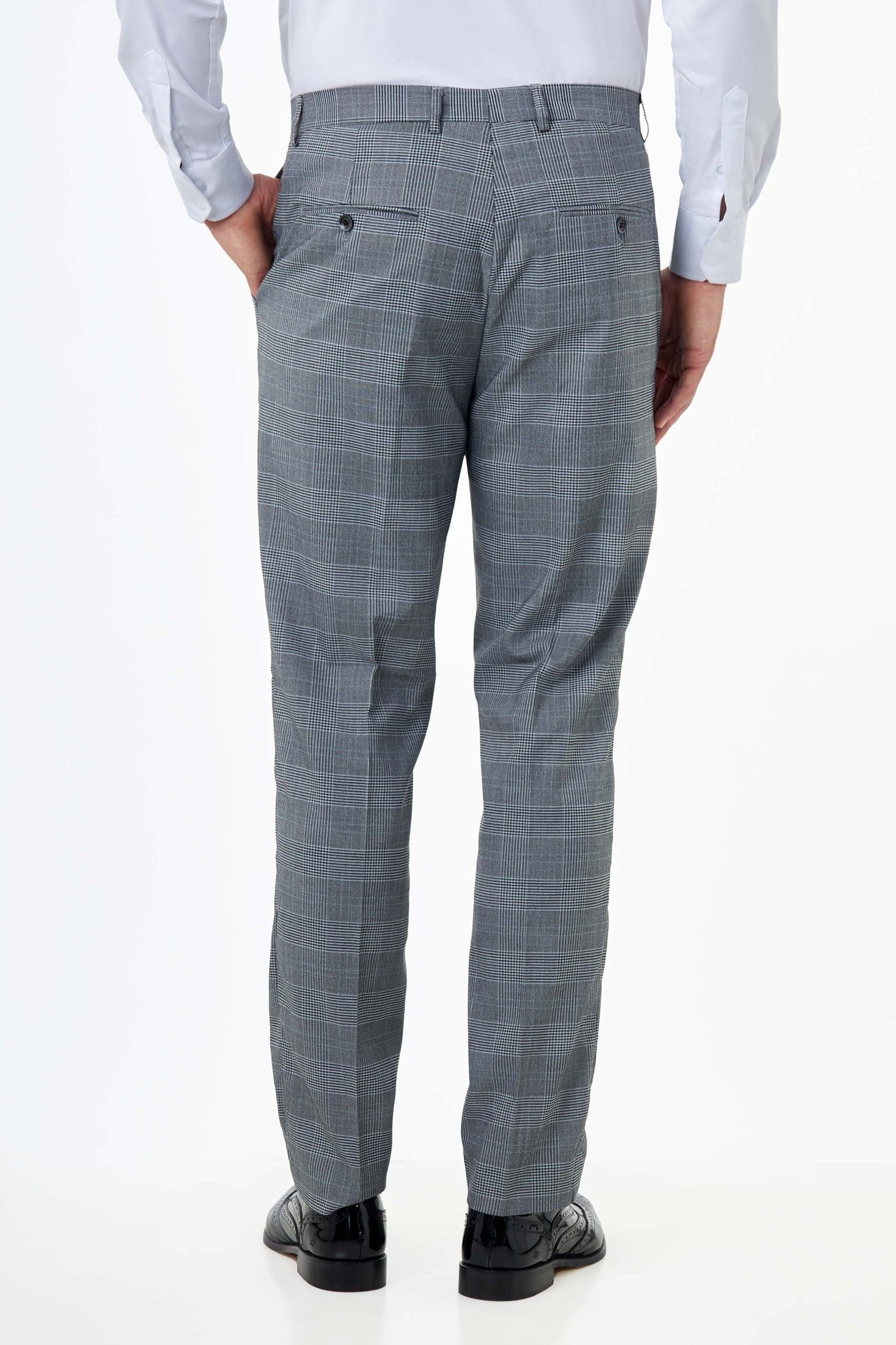 EKON - Prince of Wales Check Suit 3 Piece