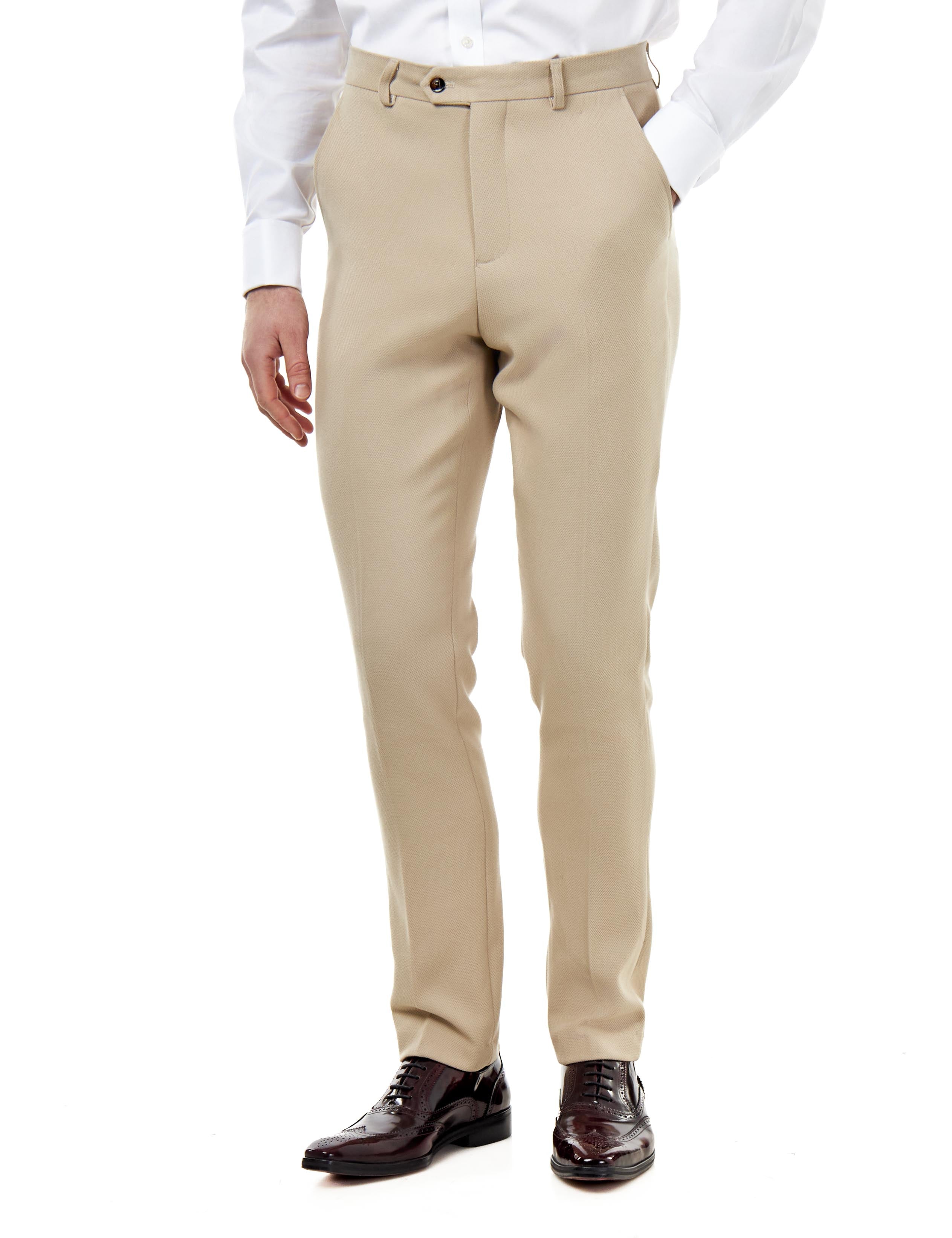 ZAK – Stone Double Breasted Tailored Suit