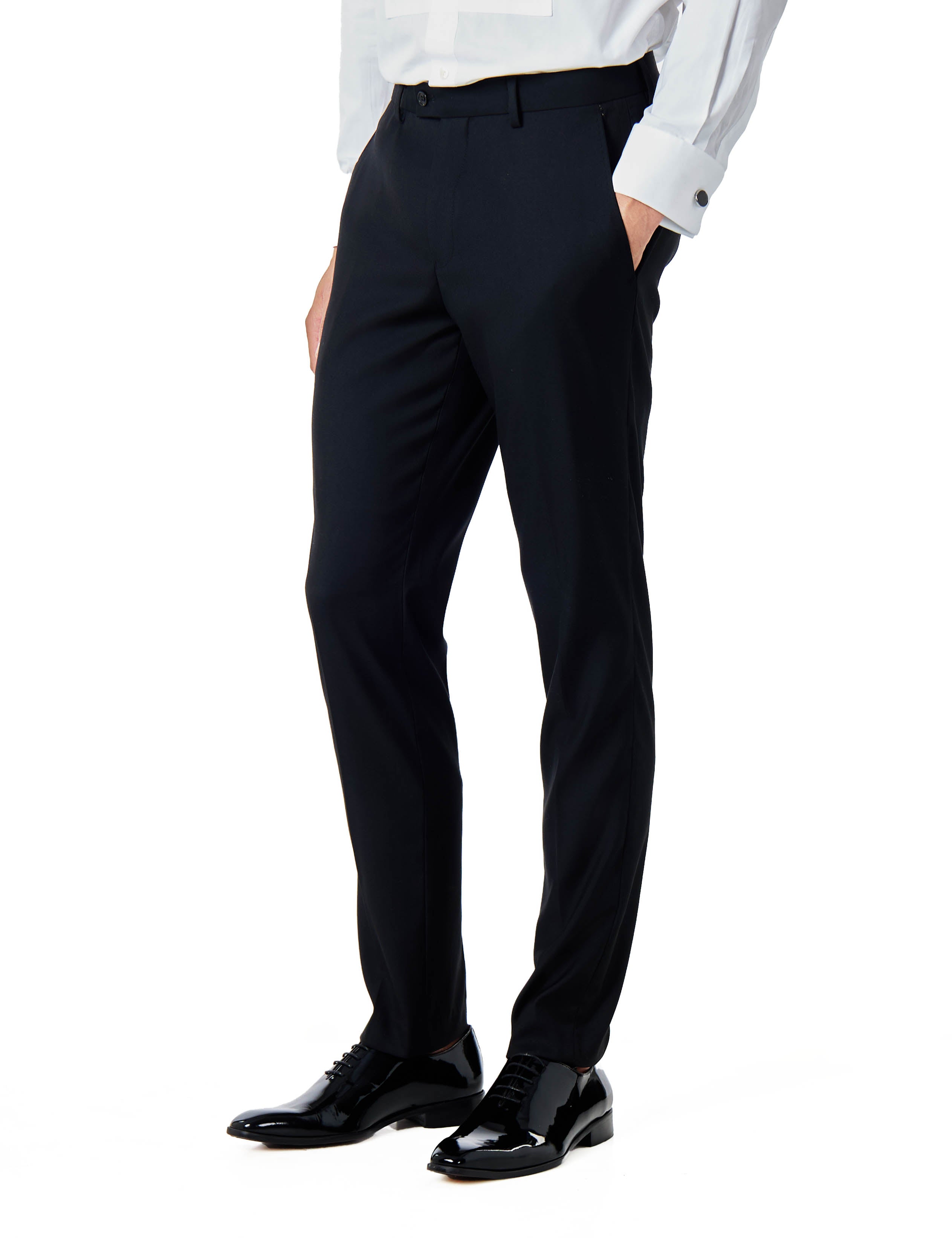 GREG CLASSIC BLACK TUXEDO SUIT