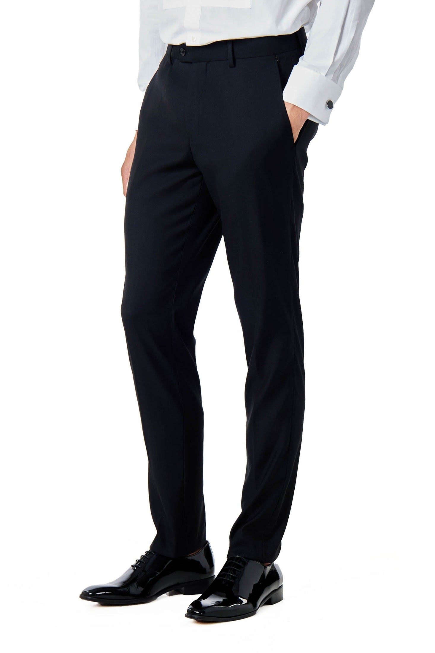 Wedding Tuxedo 3 Piece Tailored Fit Suit Glitter Print