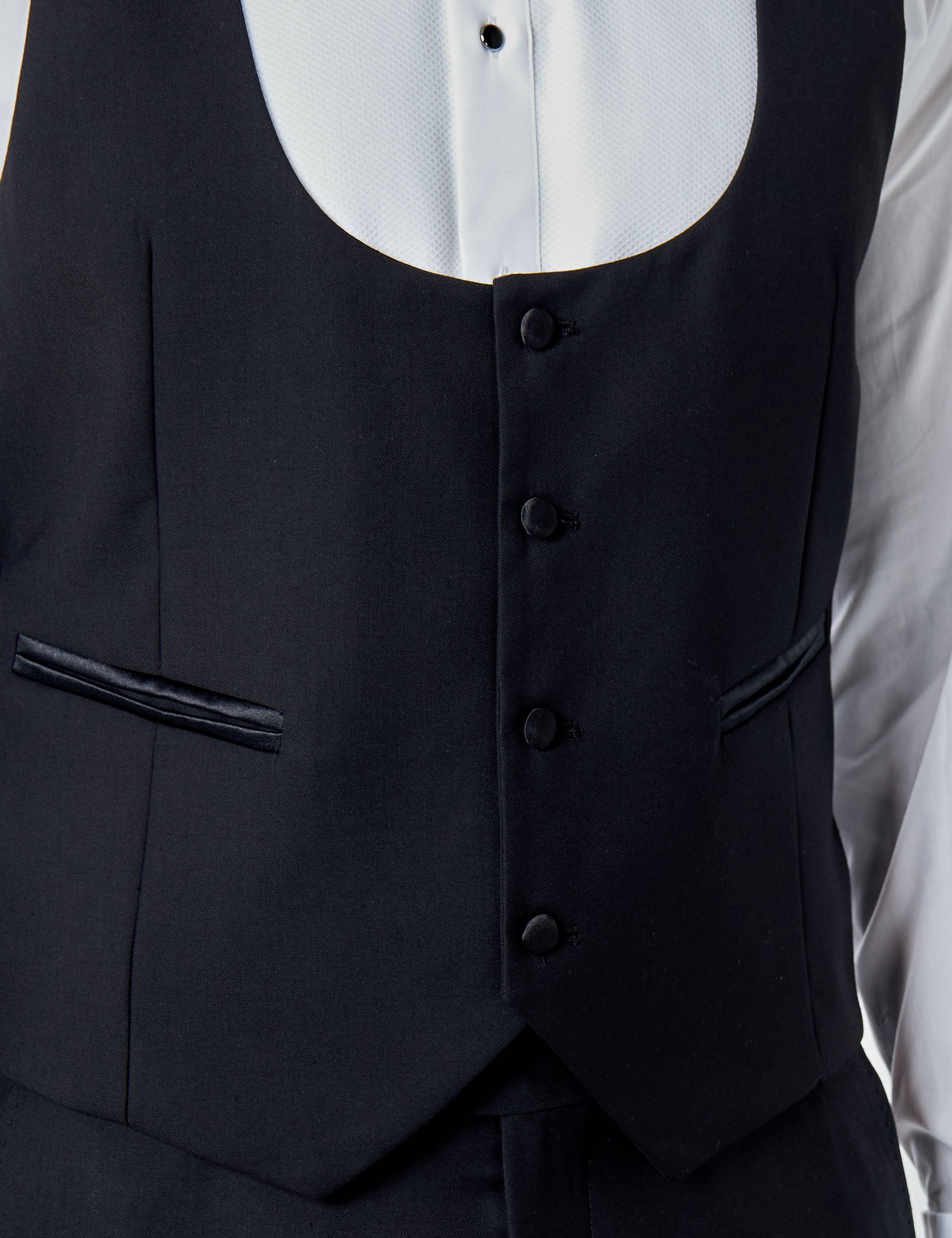 ALINO – GREEN BLACK PRINTED WEDDING PARTY TUXEDO 3 PIECE SUIT