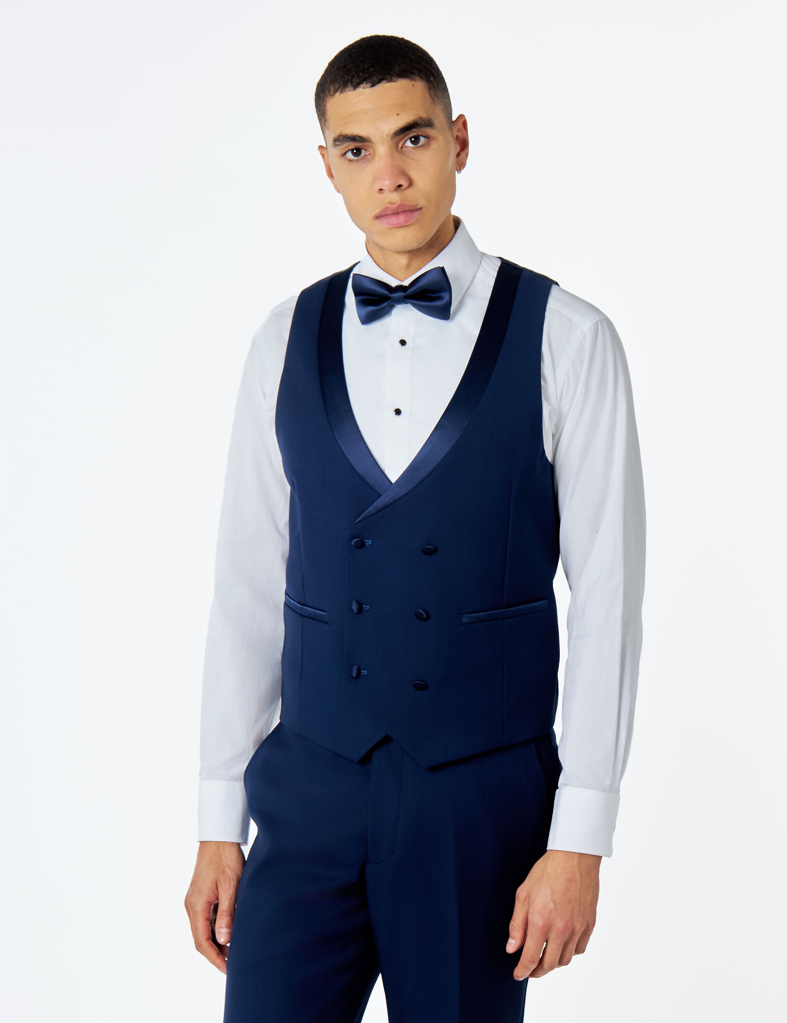 GREG – NAVY BLUE 3 PIECE WEDDING SUIT TUXEDO