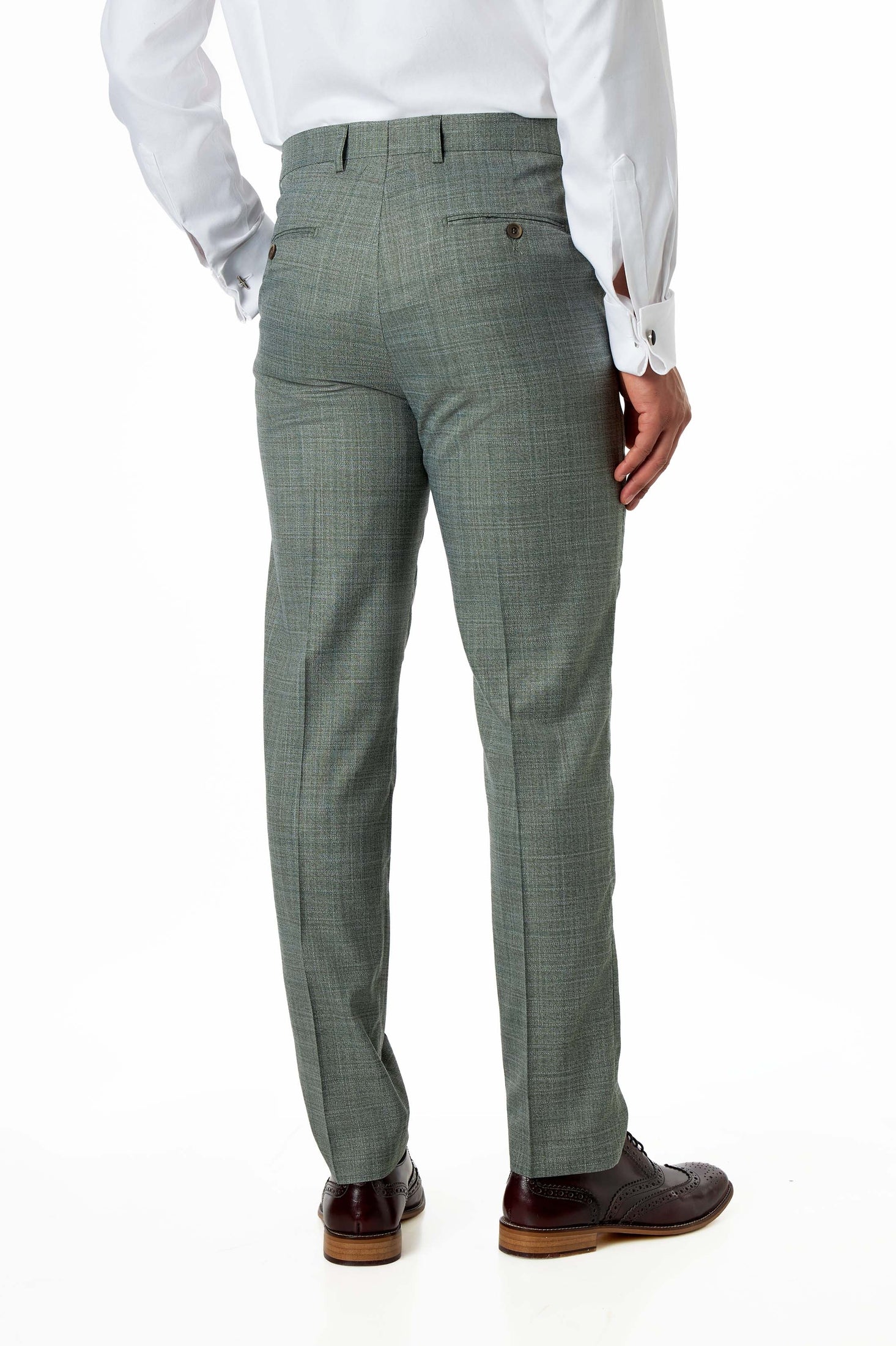 Mens Green Suit