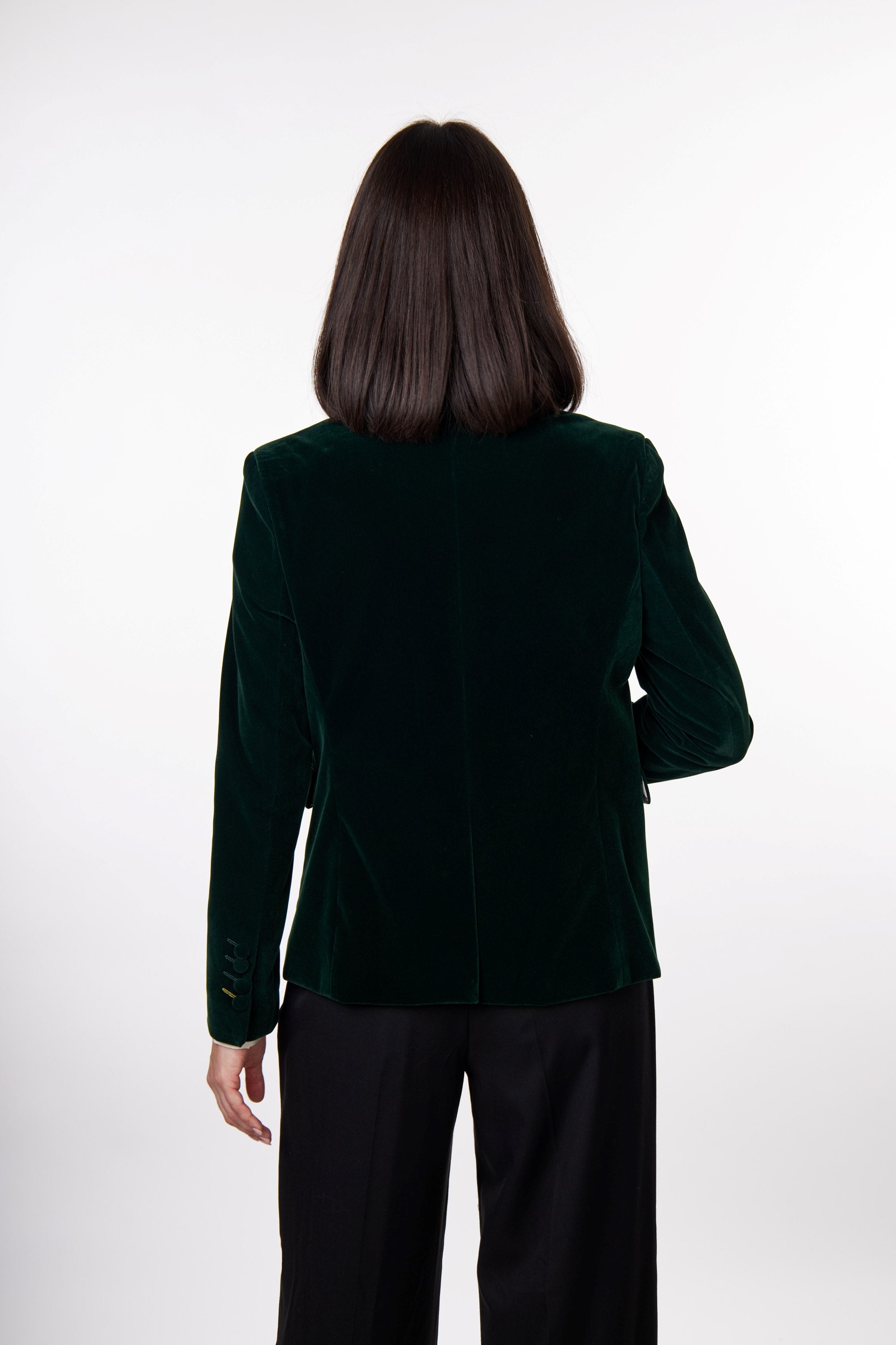 STELLA - LADIES GREEN BLAZER