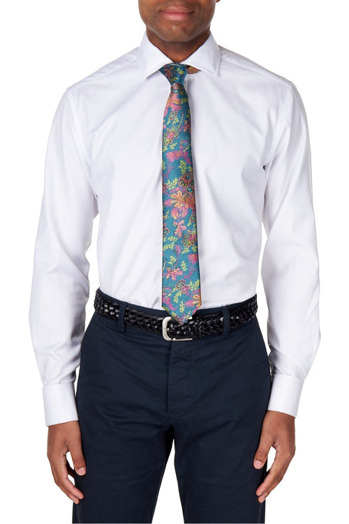 Floral Paisley Print Neck Tie Set