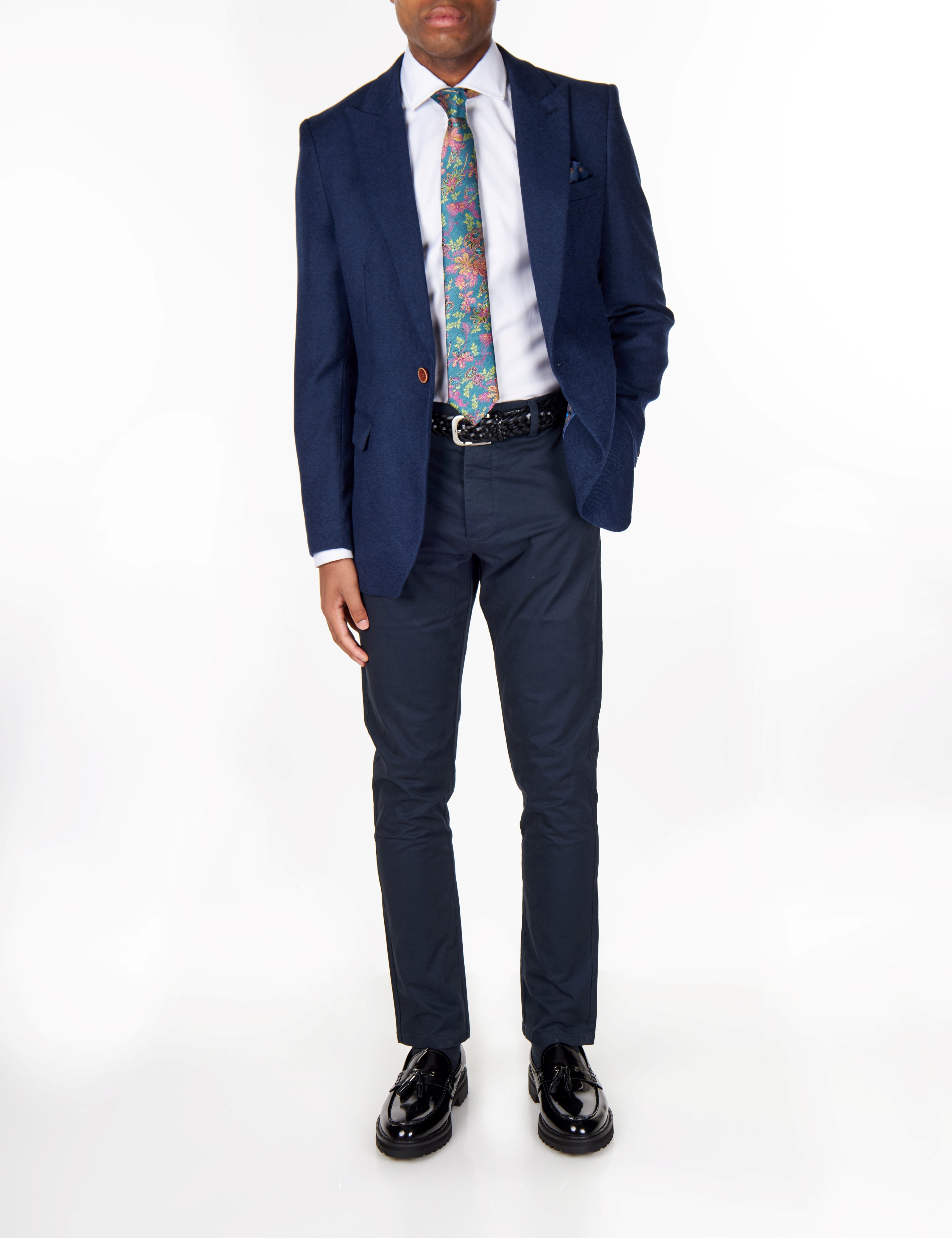 MARCO – EINREIHIGER, LÄSSIGER BLAZER IN NAVY