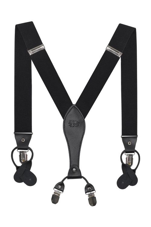 BLACK ADJUSTABLE CLIP ON BRACES