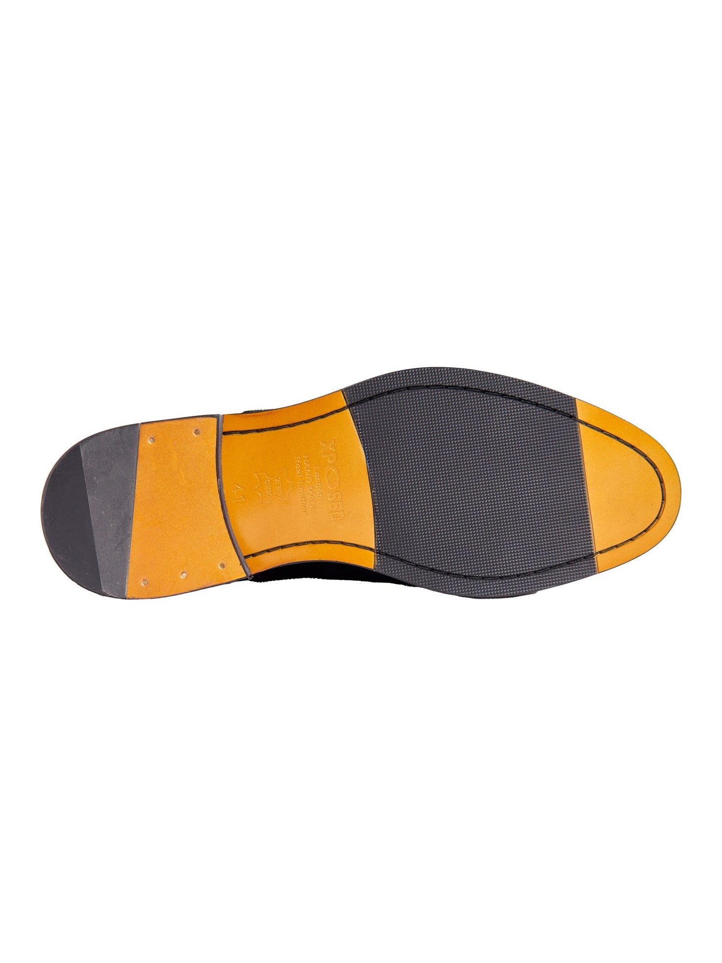 SCHWARZE BROGUE-SCHUHE AUS WILDLEDER