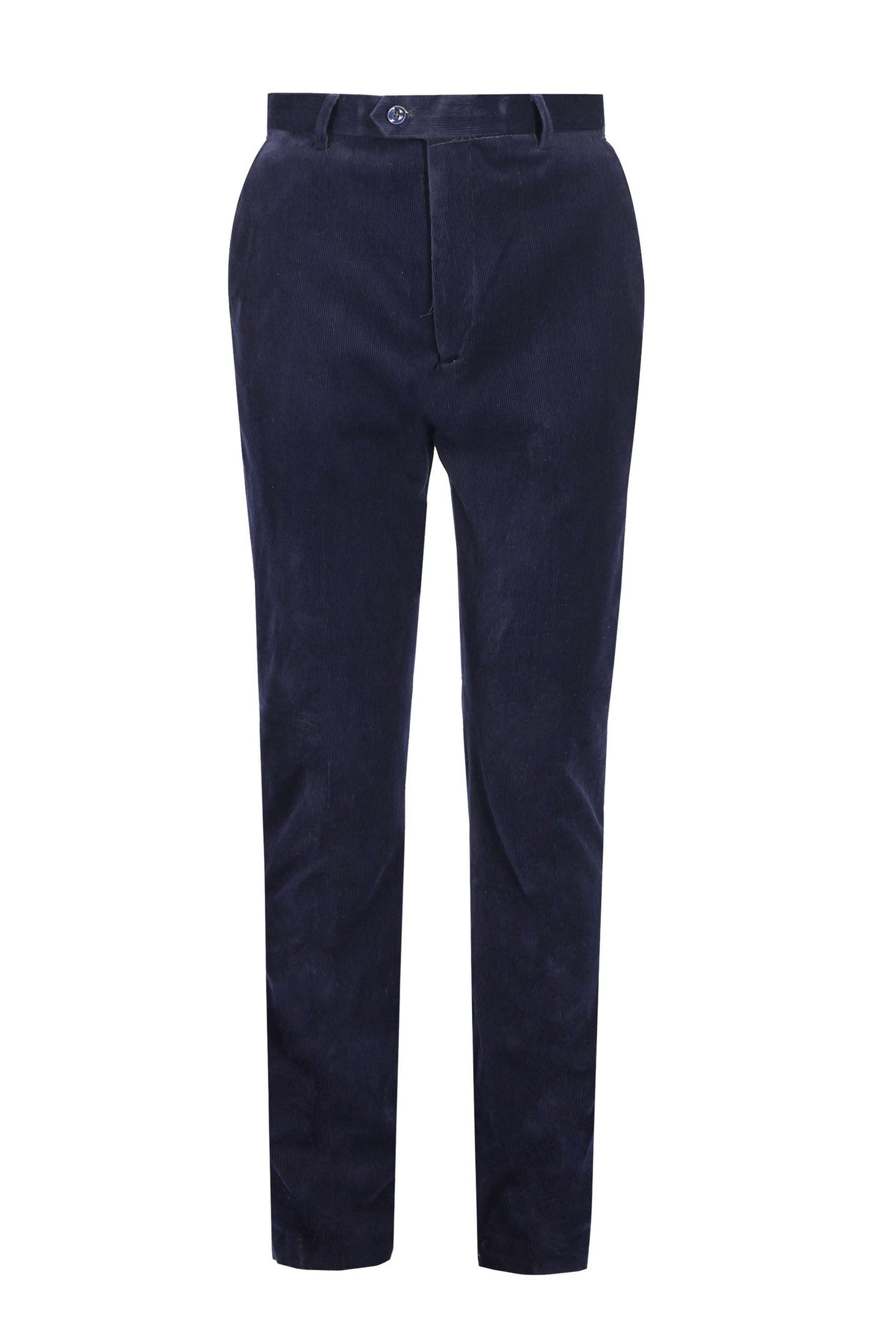 MATTHEW - CORDUROY TROUSER IN NAVY BLUE