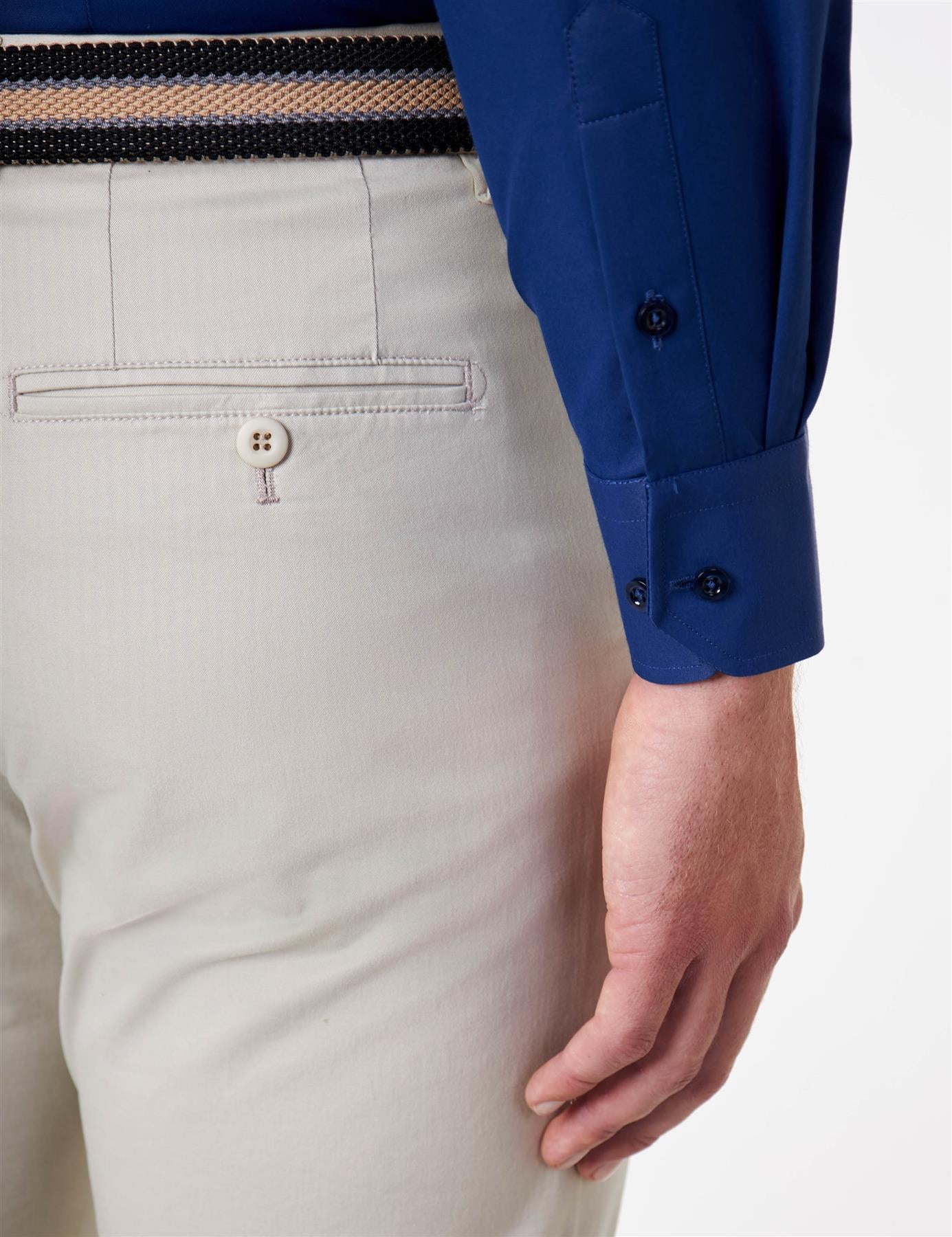STONE STRETCH COTTON CHINO