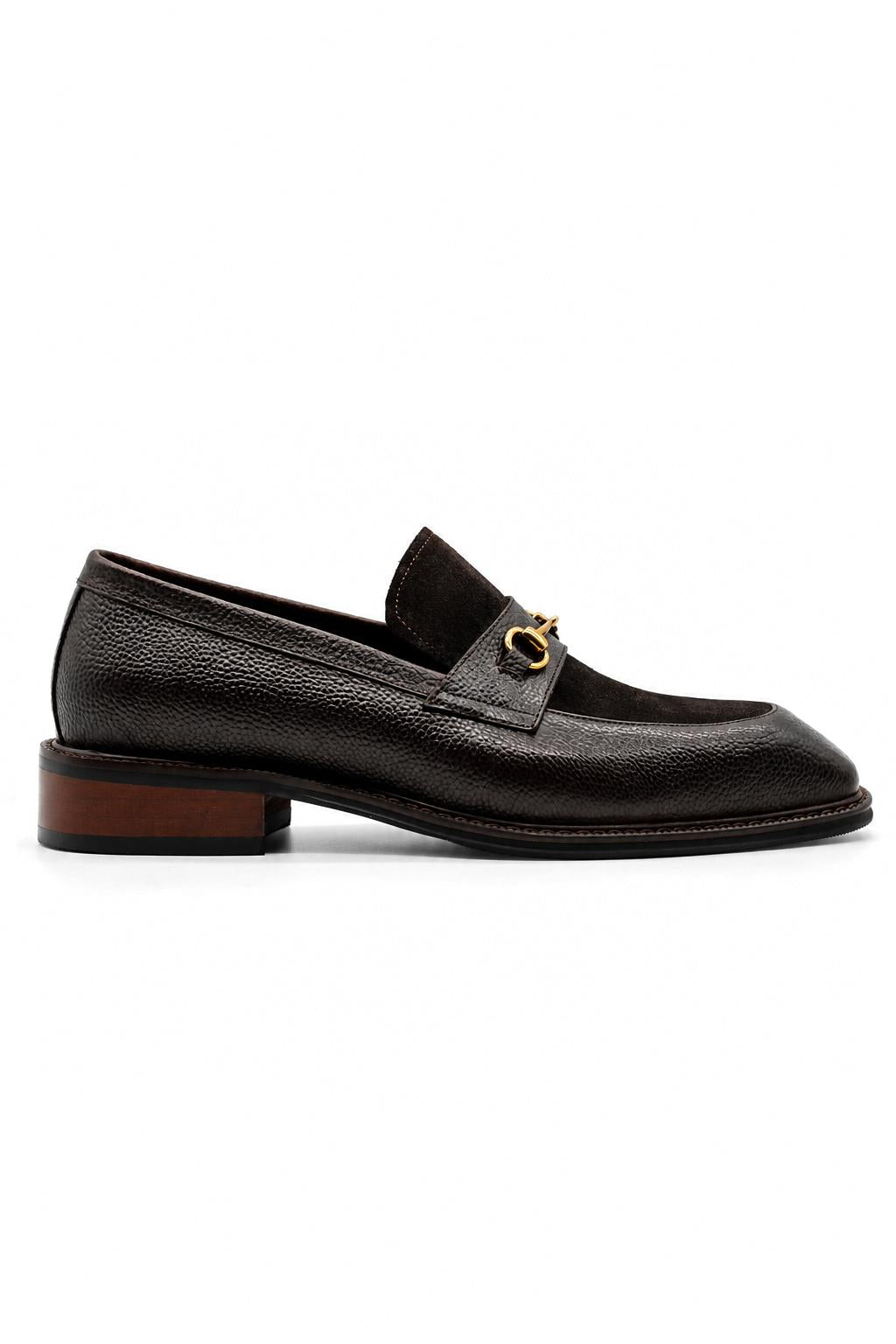 DEXTER Men’s Brown Leather & Suede t Loafers