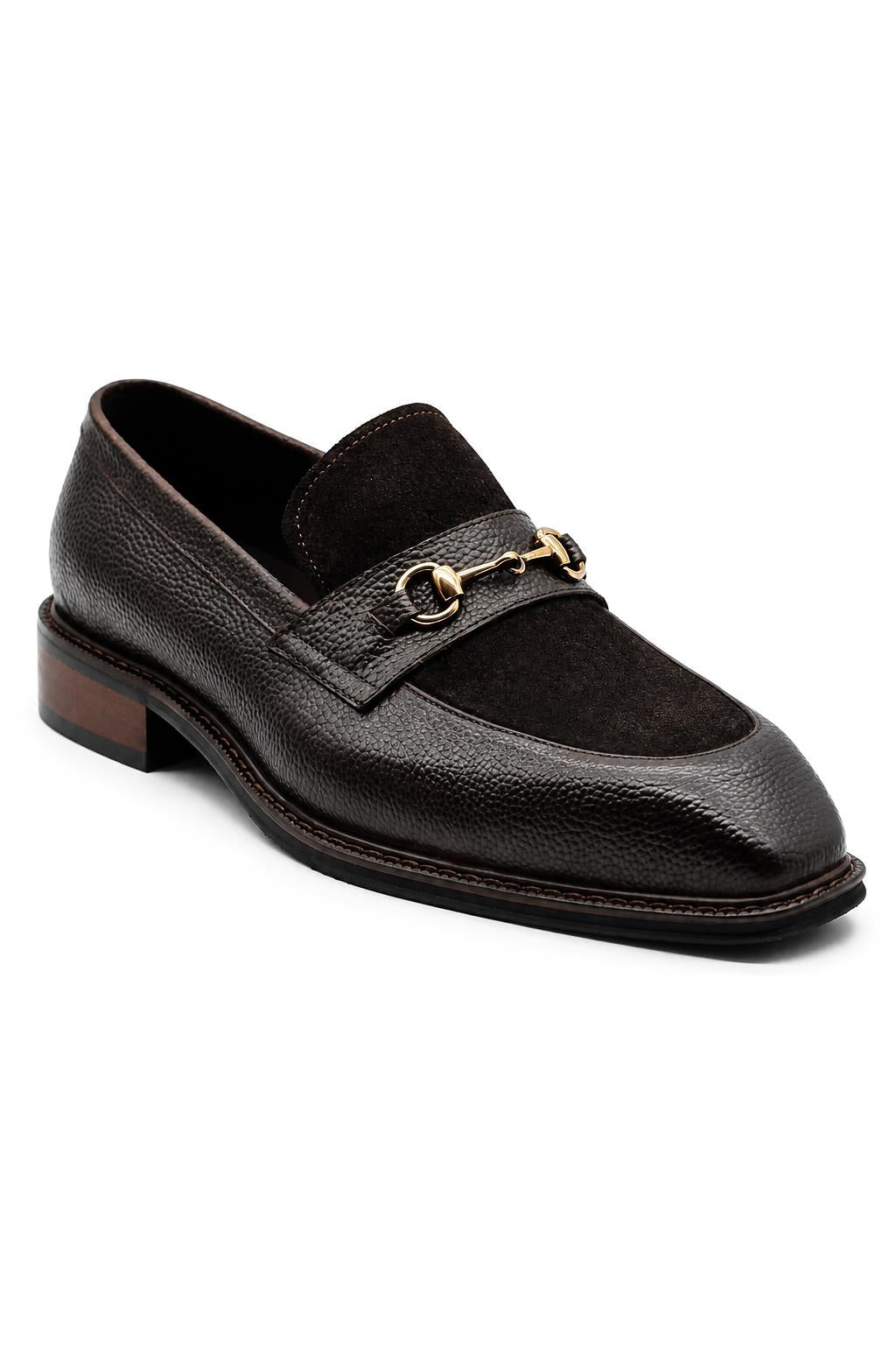DEXTER Men’s Brown Leather & Suede t Loafers