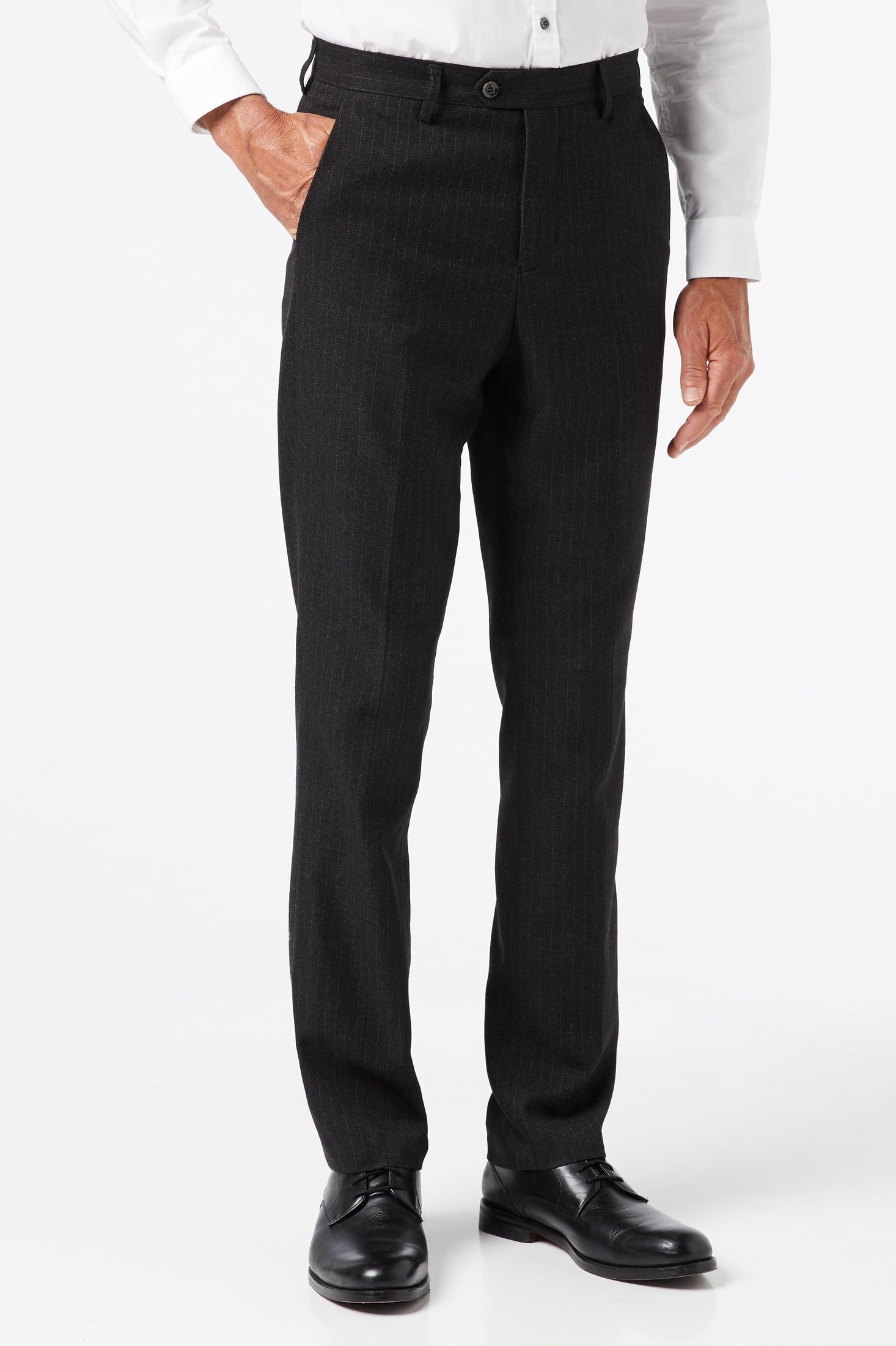 3 Piece Double Breasted Pinstripe Retro Suit