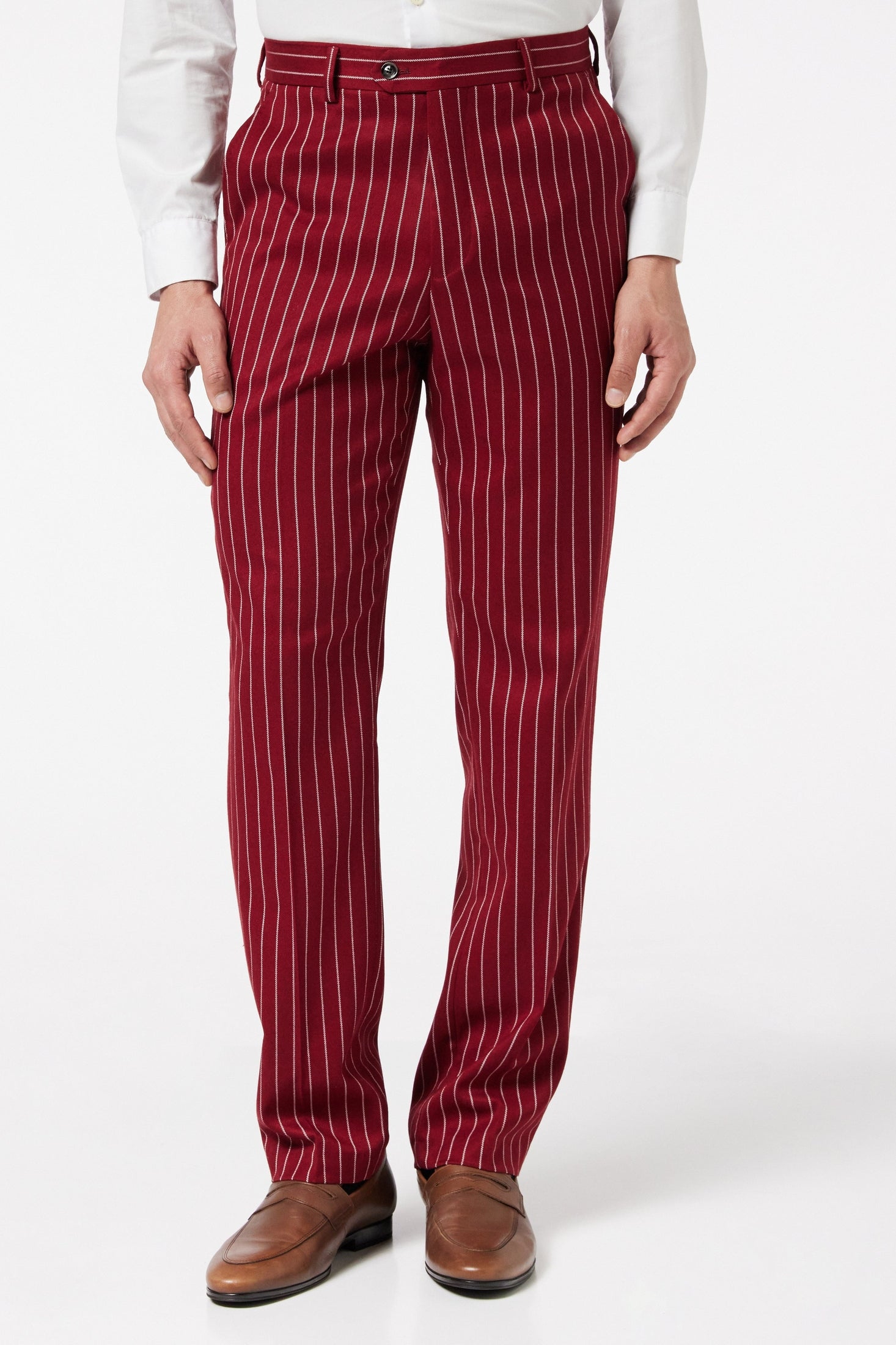 TERRY CLASSIC PINSTRIPE DOUBLE BREASTED SUIT