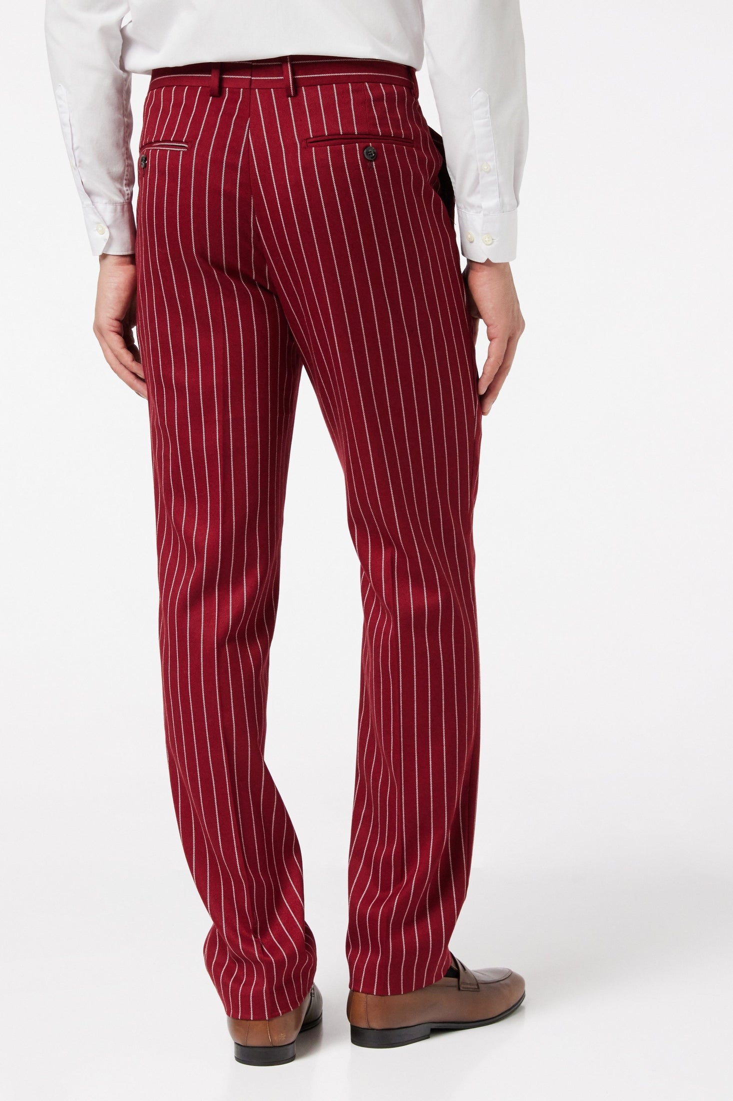 TERRY CLASSIC PINSTRIPE DOUBLE BREASTED SUIT