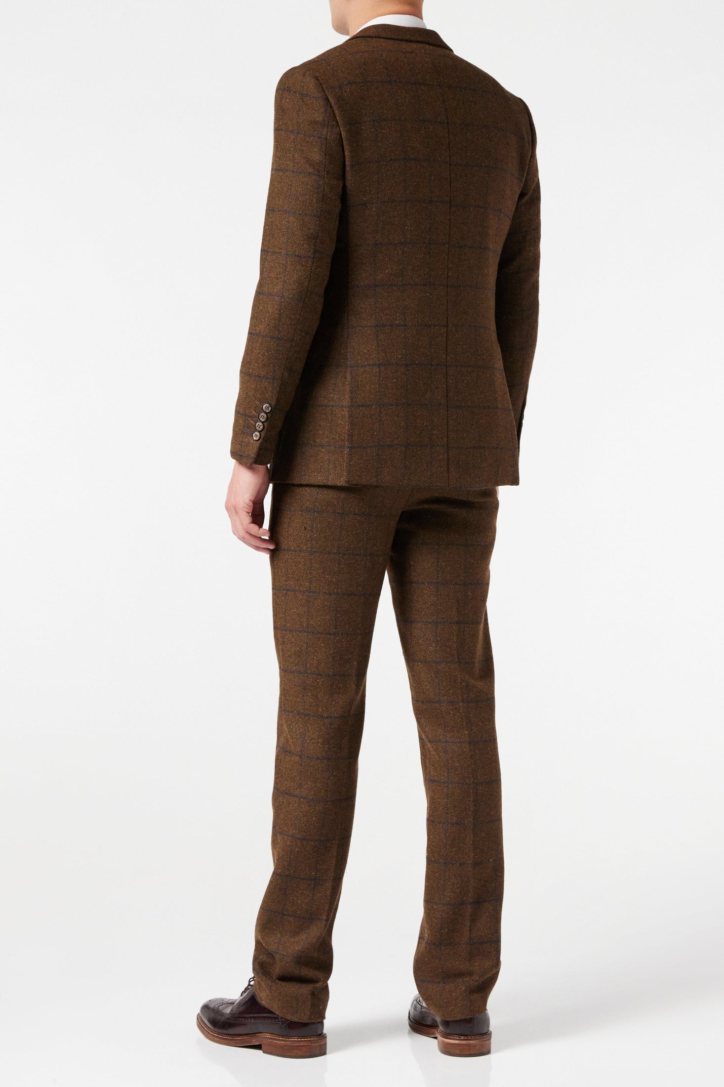 Heritage Tweed Herringbone Check 3-Piece Suit