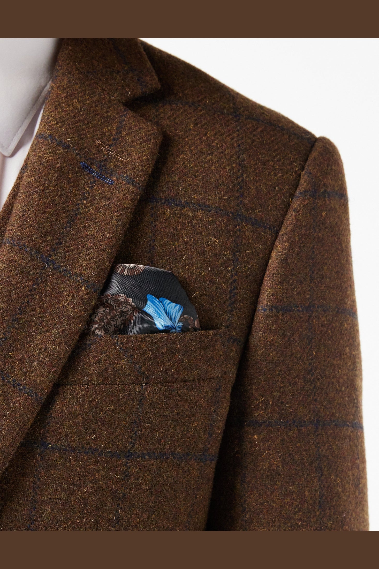 Heritage Tweed Herringbone Check 3-Piece Suit