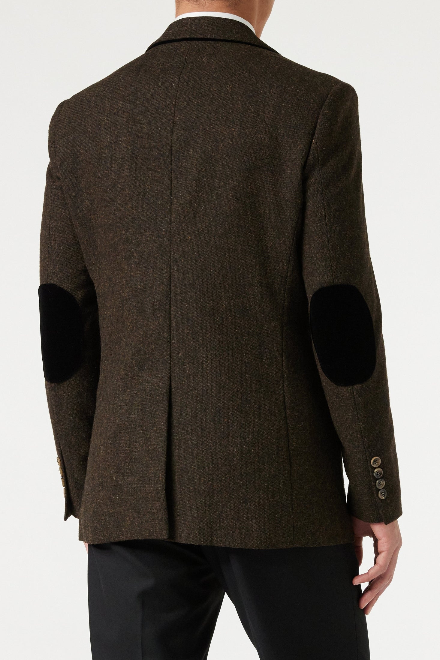 DANE - TWEED DARK BROWN BLAZER