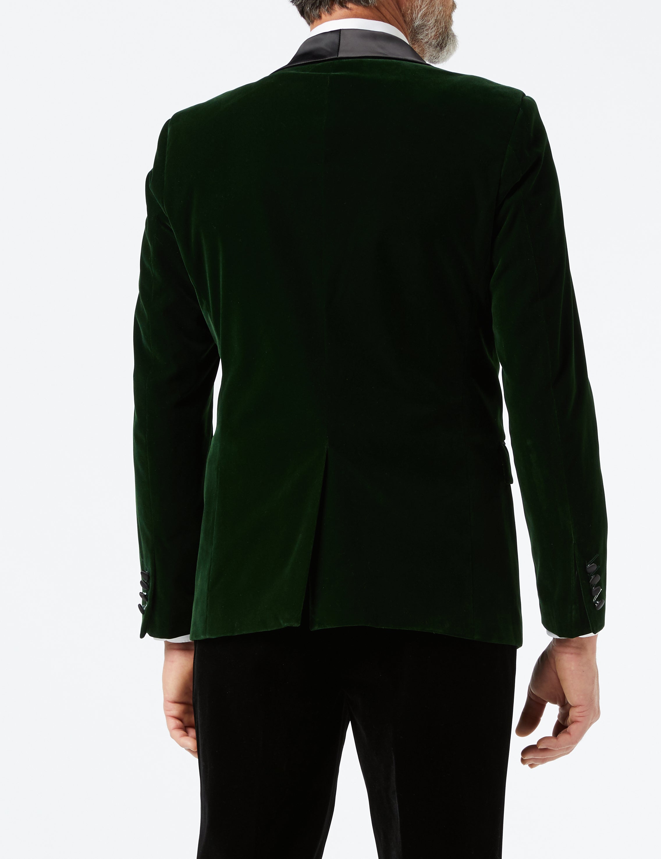 TUXEDO MAK - Green Soft Velvet Jacket