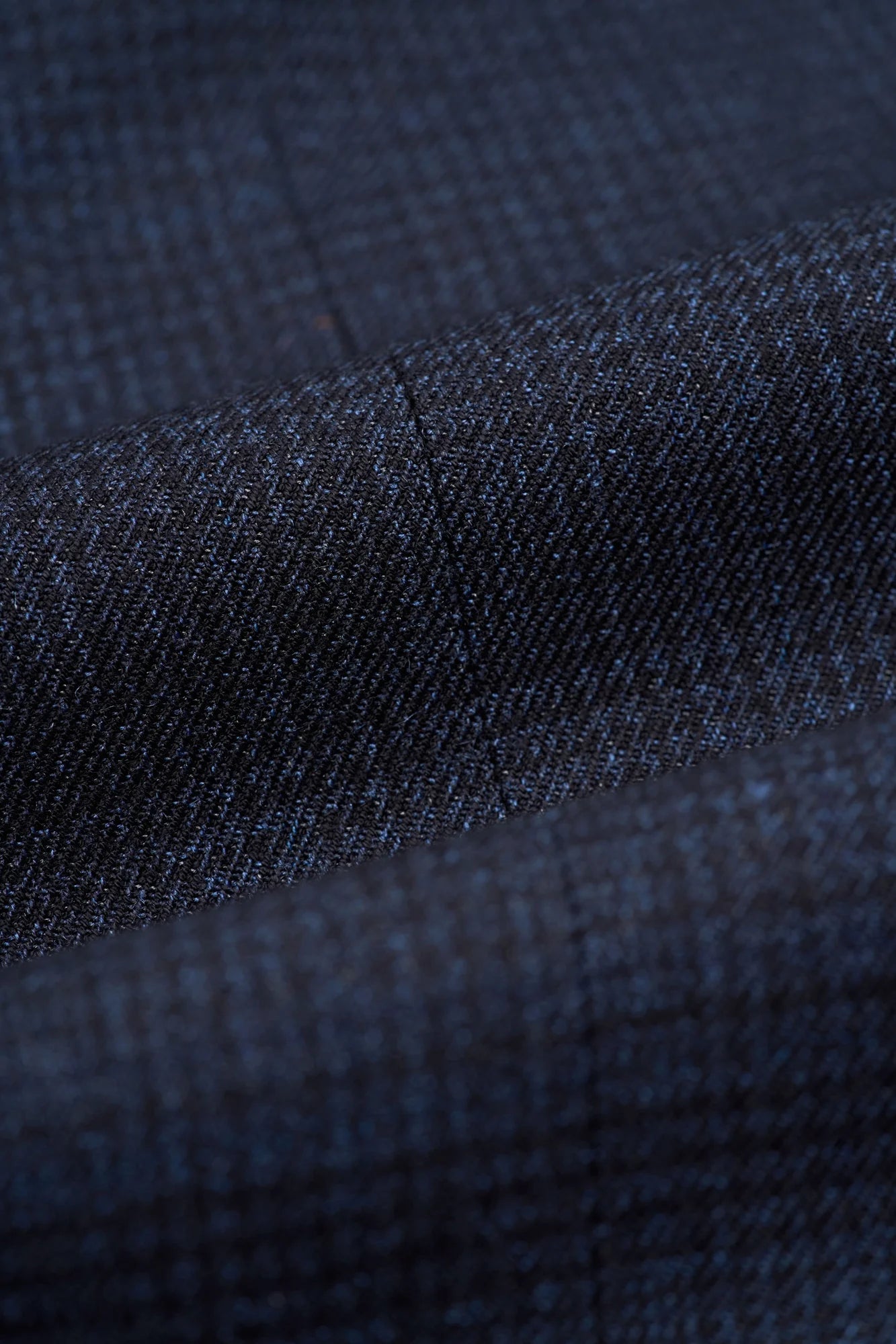 CARIDI - NAVY CHECK SUIT BLAZER