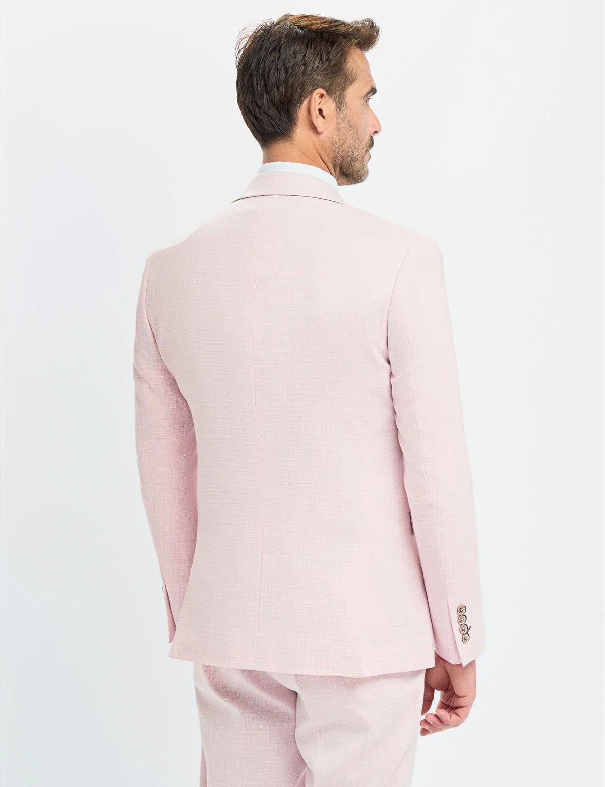 Cavani – Tropez Tailored 3 Piece Suit in Pink XPOSED