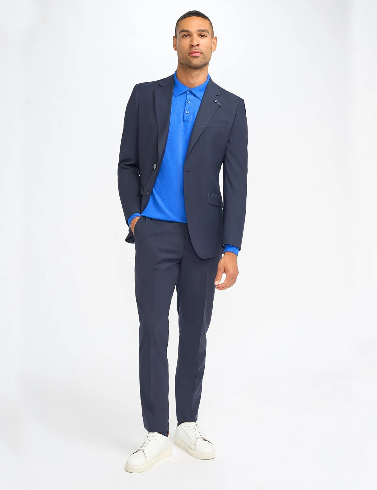 MALIBU – NAVY BLUE TAILORED FIT BLAZER