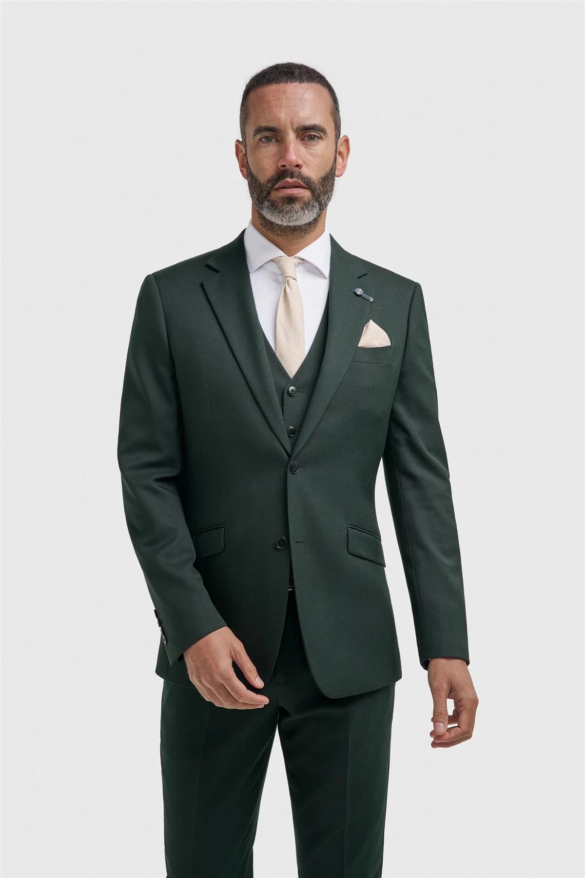 Cavani Malibu Forest Green Tailored Blazer Jacket