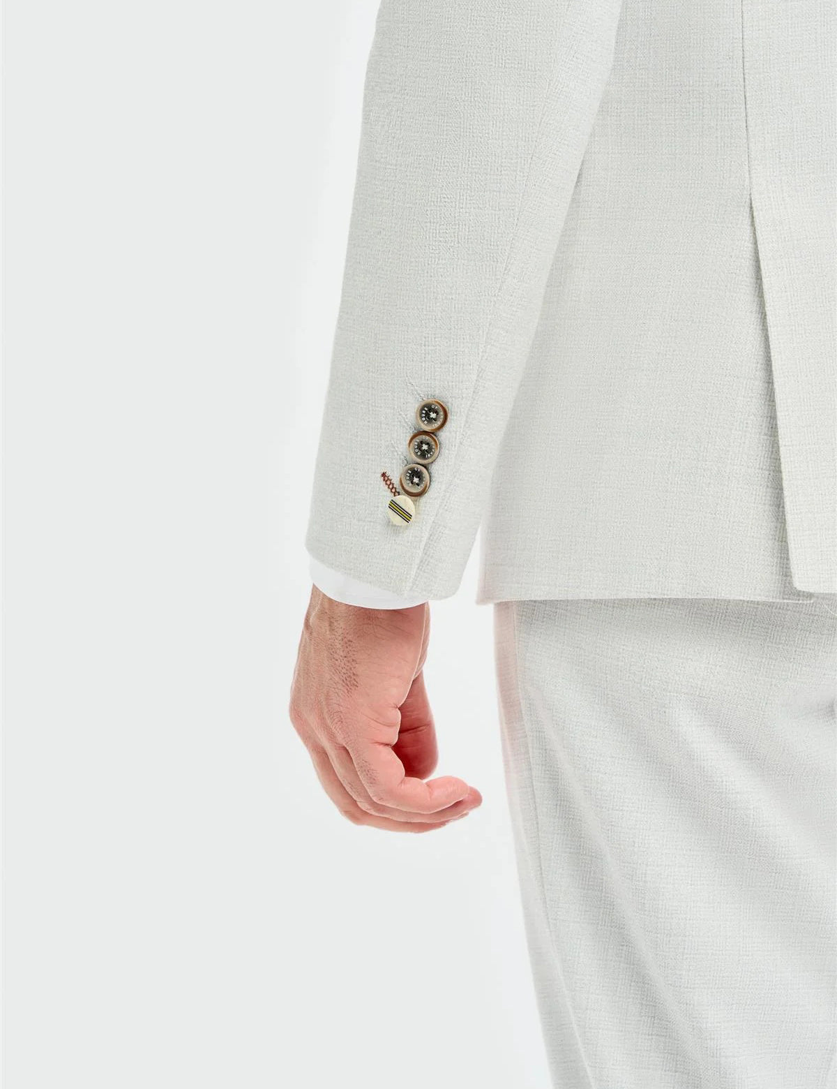Cavani – Tropez Tailored Suit Blazer in Grey