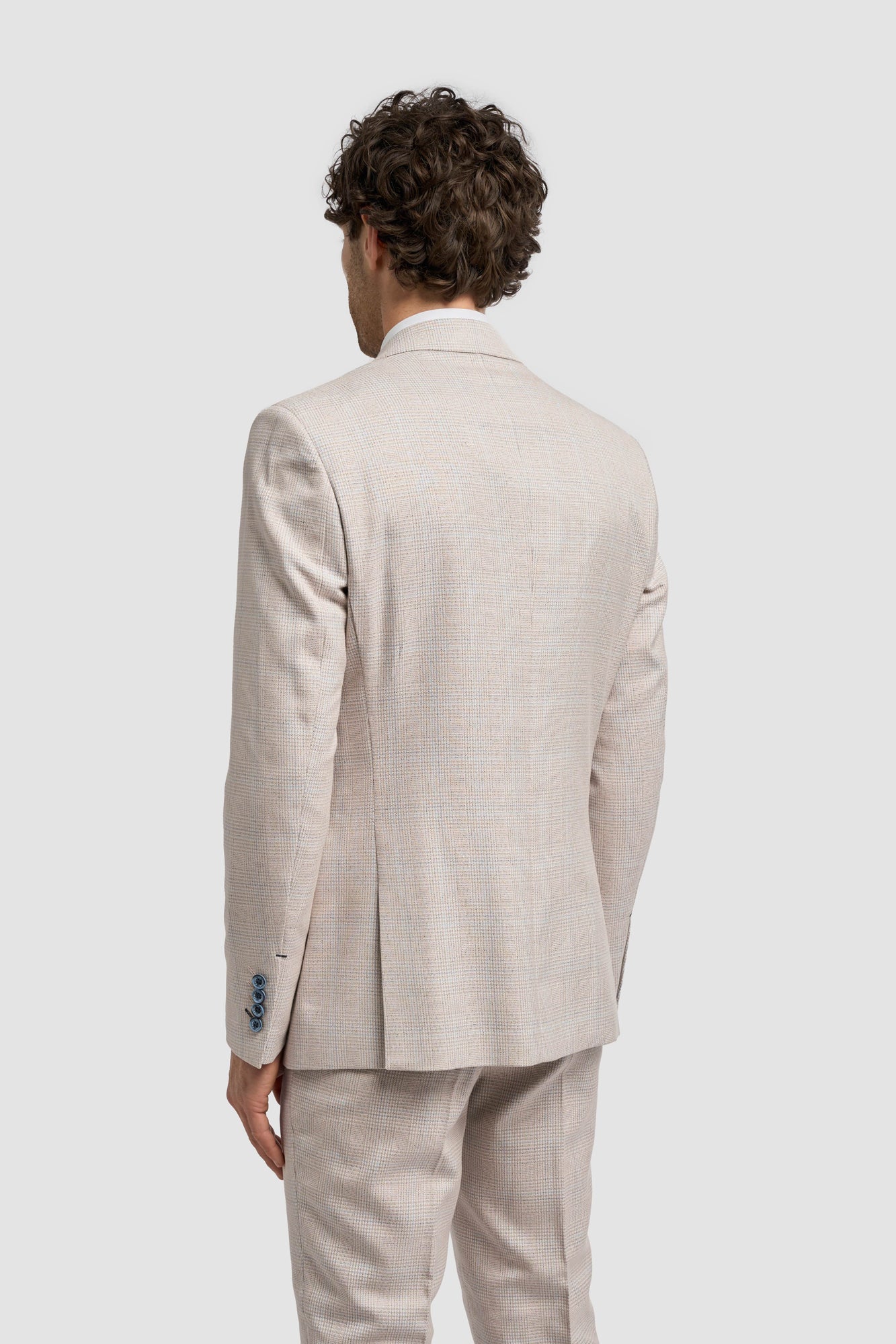 CARIDI - SLIM FIT BEIGE BLAZER