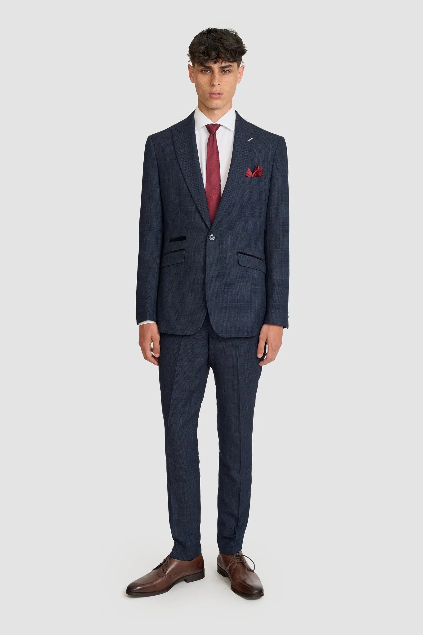 Caridi Navy Prom Suit