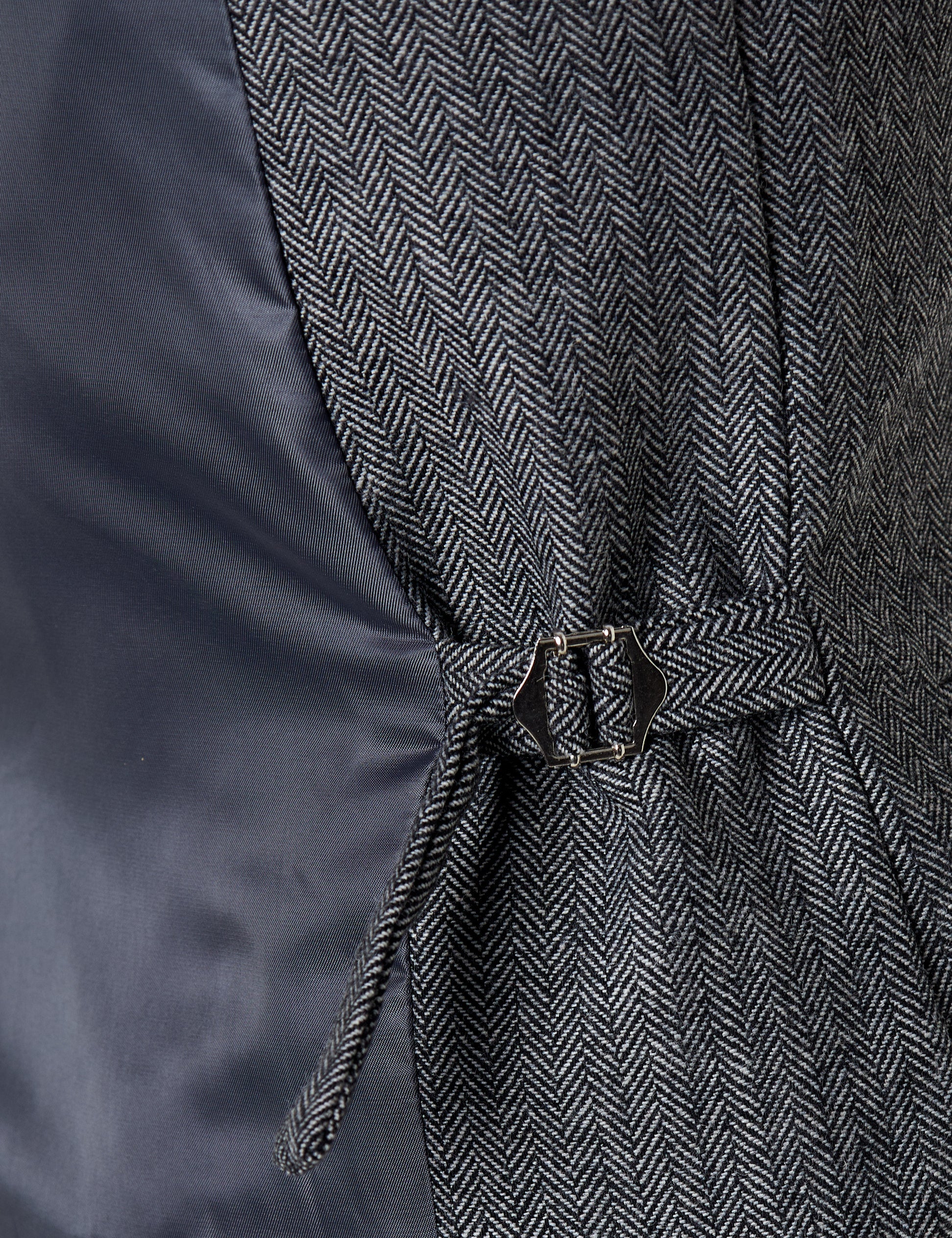 GILET DOUBLE BOUTONNAGE À CHEVRONS JAX