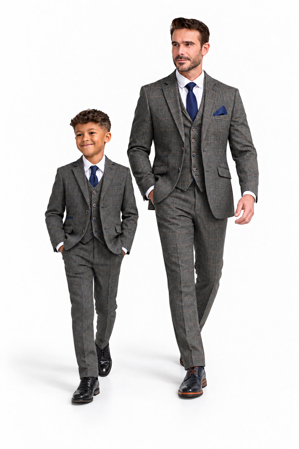 Father & Son Albert Grey 3 Piece Matching Suit