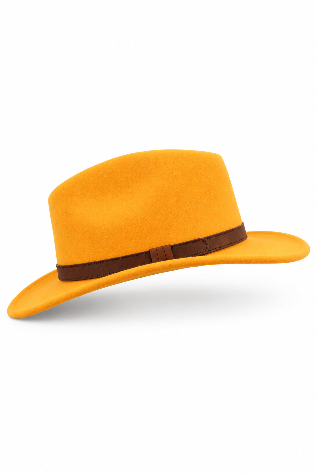 Unisex Wool Crushable Wide Brim Fedora Hat