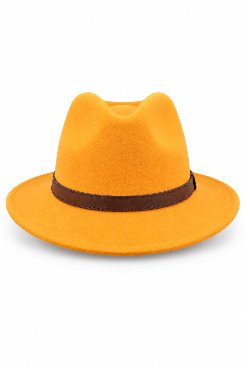 Unisex Wool Crushable Wide Brim Fedora Hat