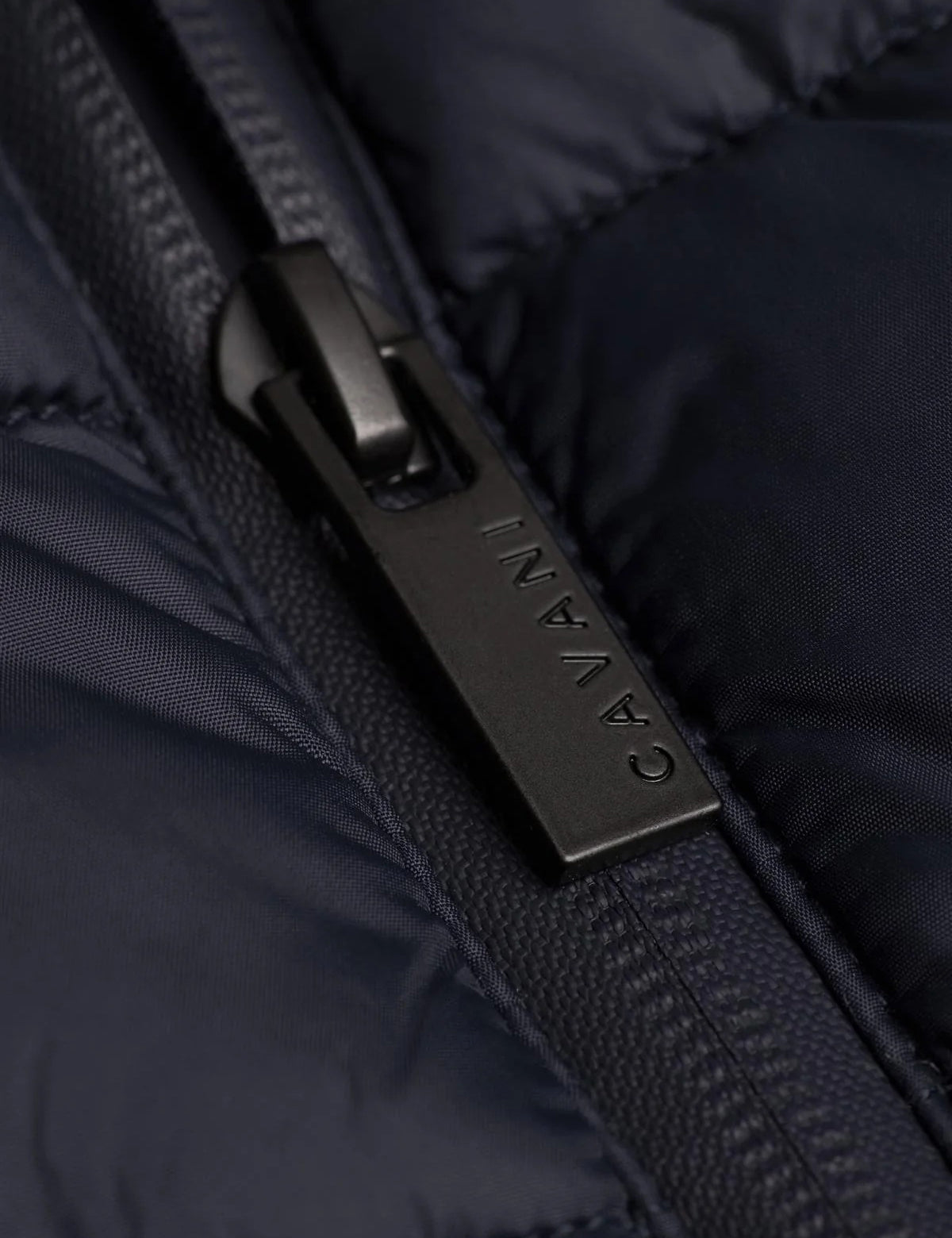 Cavani Heston Mac Navy Padded Long Coat – Men’s Winter Overcoat
