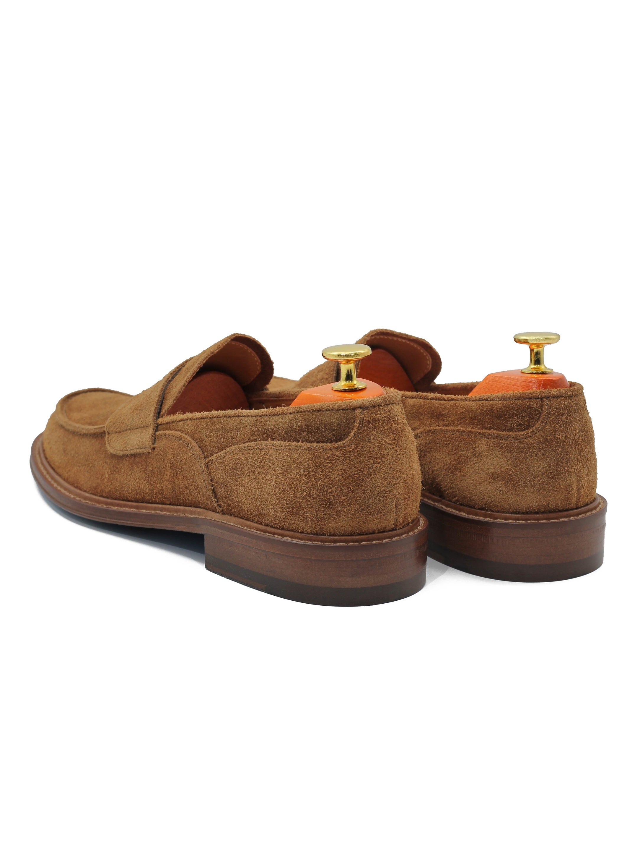 TAN SUEDE PENNY LOAFER