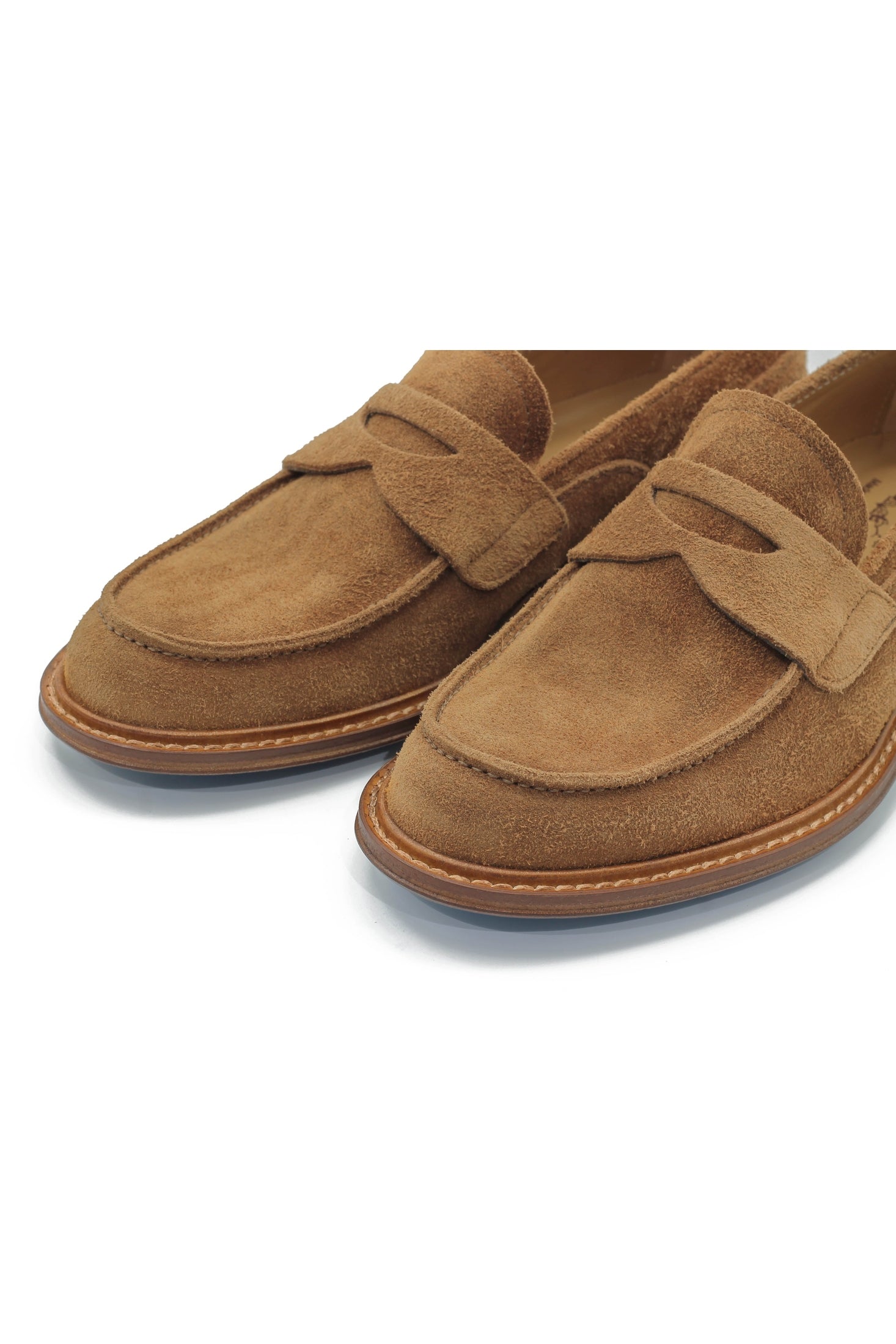 TAN SUEDE PENNY LOAFER