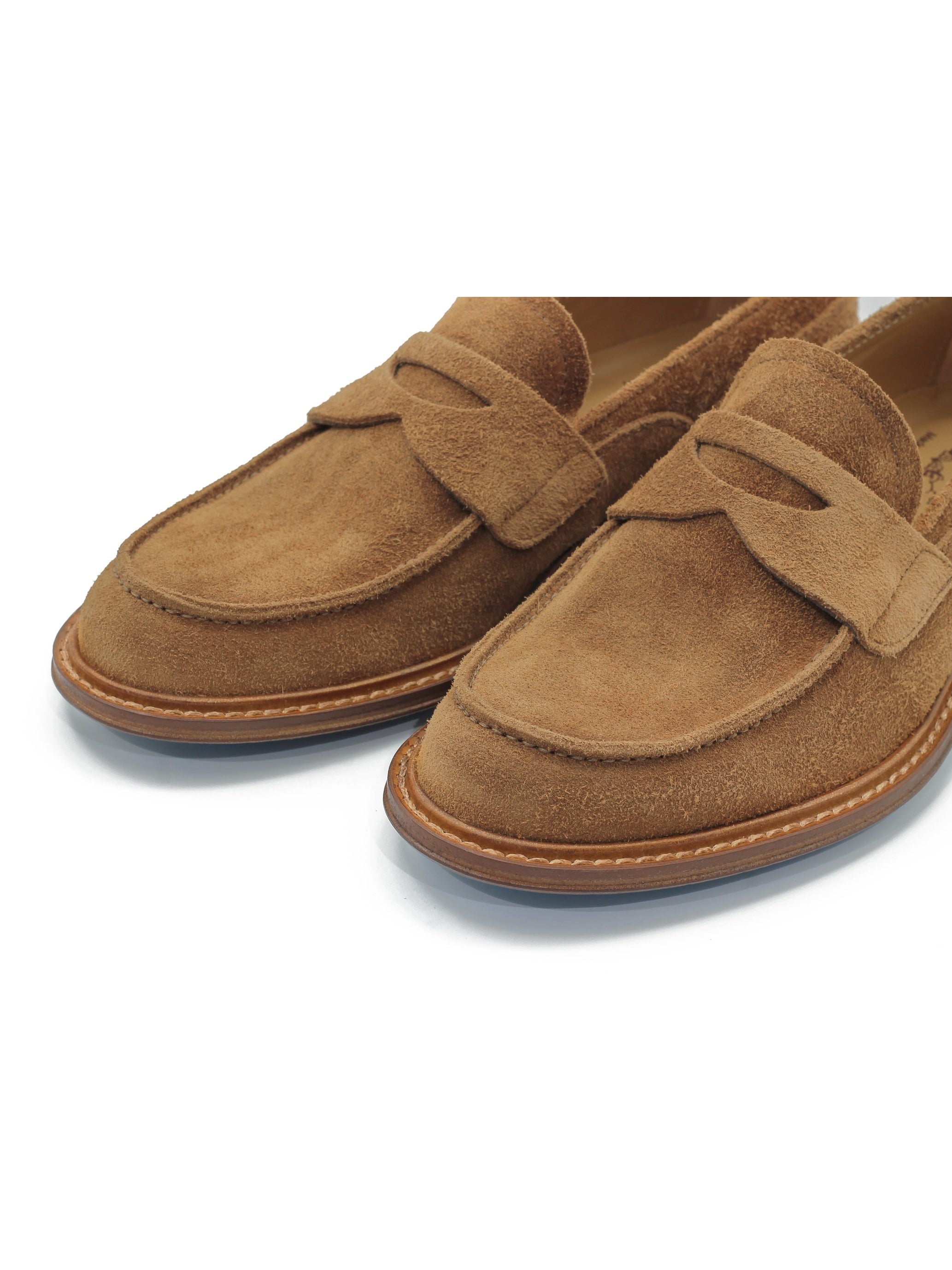 TAN SUEDE PENNY LOAFER