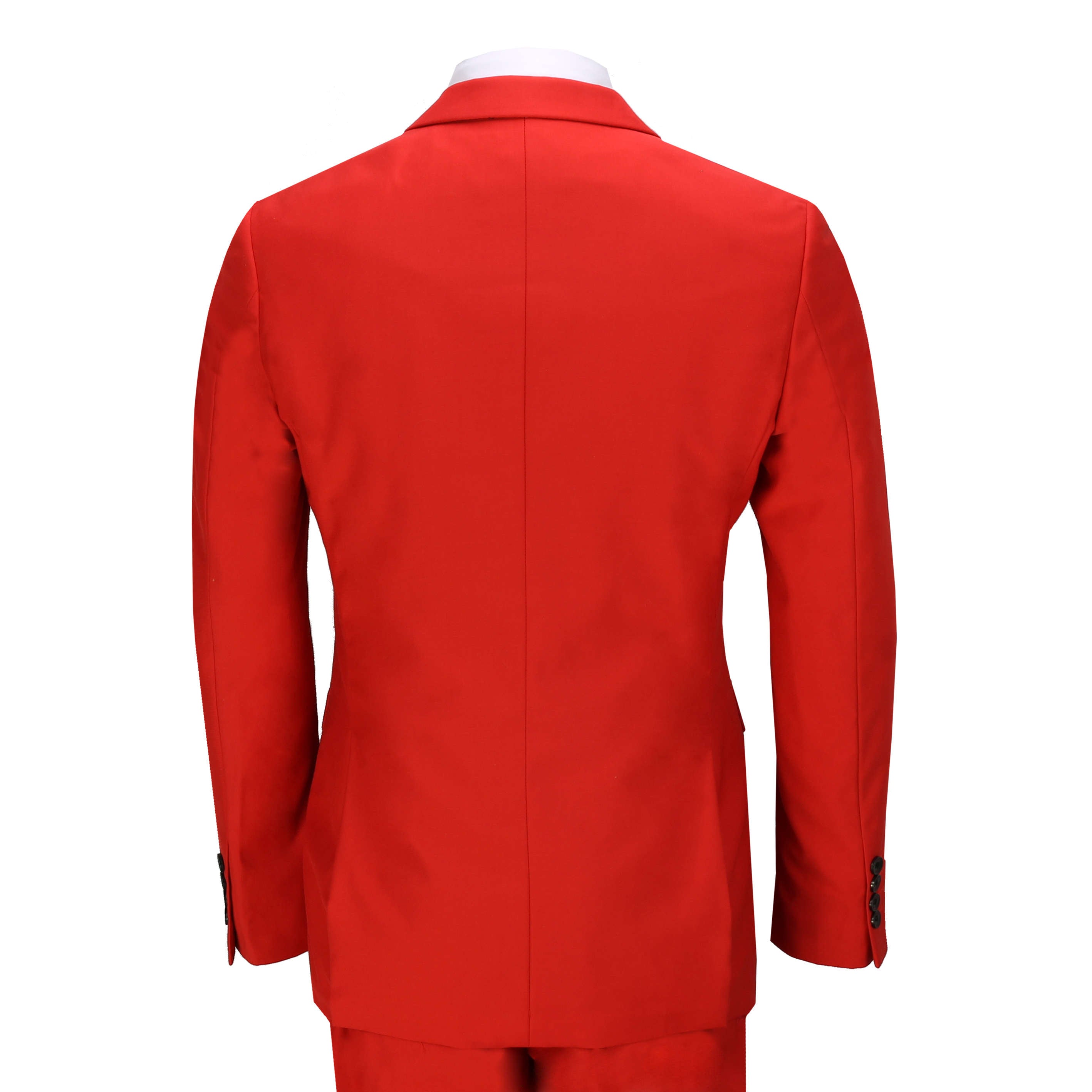 JROSS - RED FORMAL SUIT JACKET & WAISTCOAT