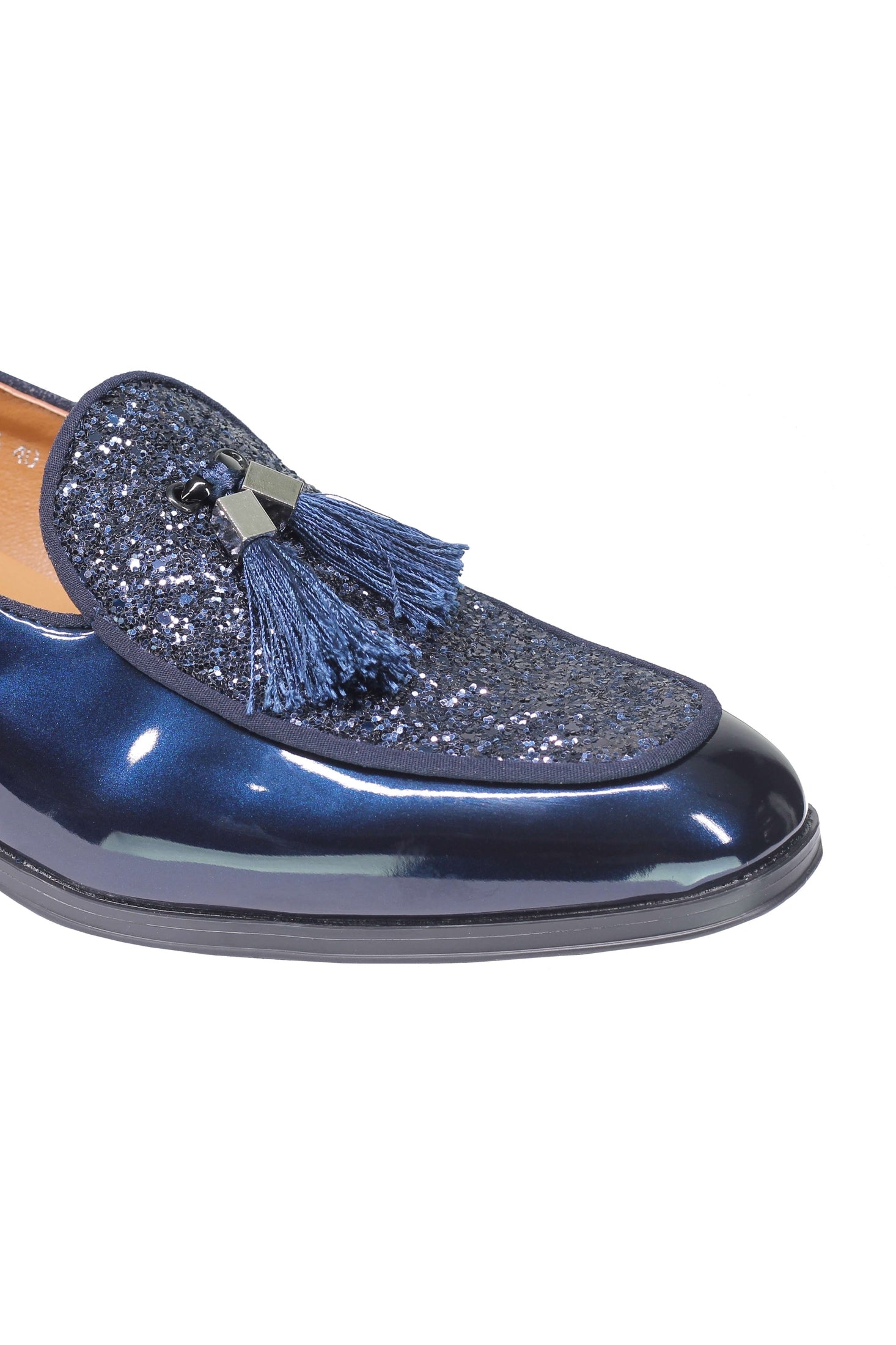GLITTER - SHINY TASSEL LOAFERS