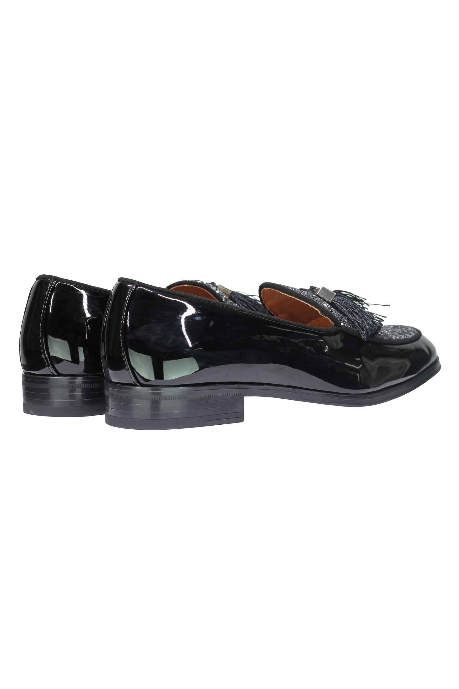 GLITTER - SHINY TASSEL LOAFERS