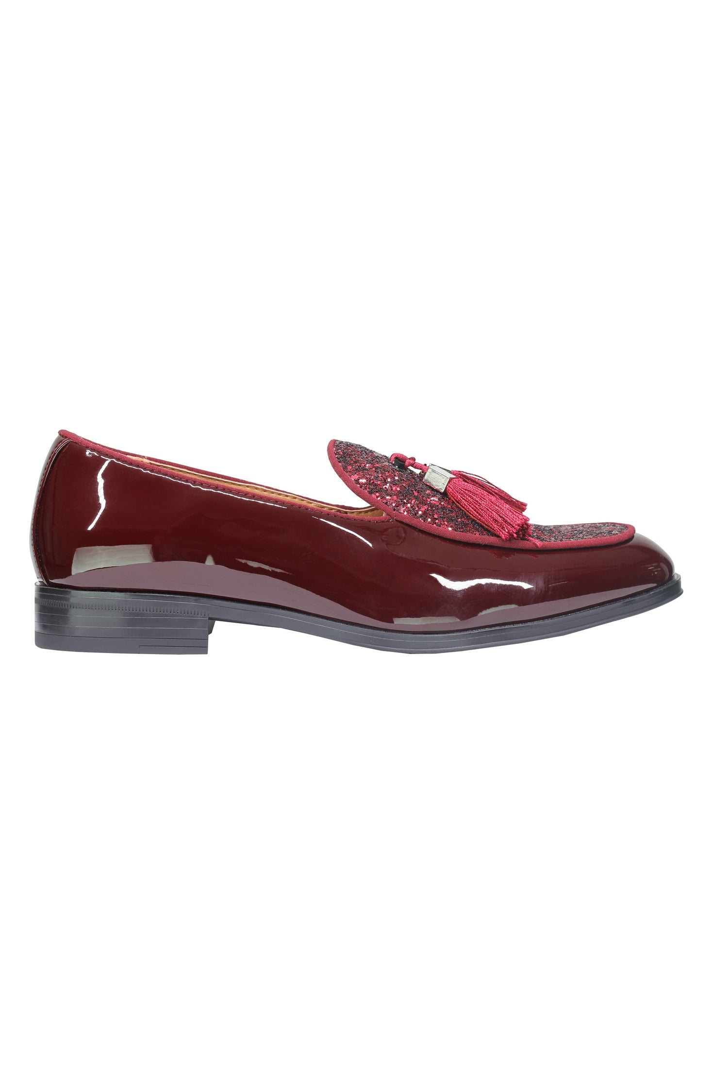 GLITTER - SHINY TASSEL LOAFERS